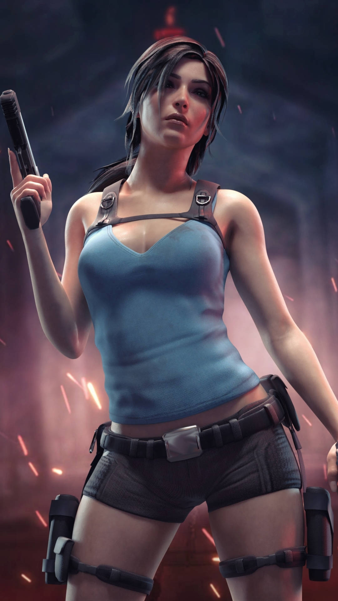 Embrace Your Inner Adventurer With The Lara Croft Iphone Background