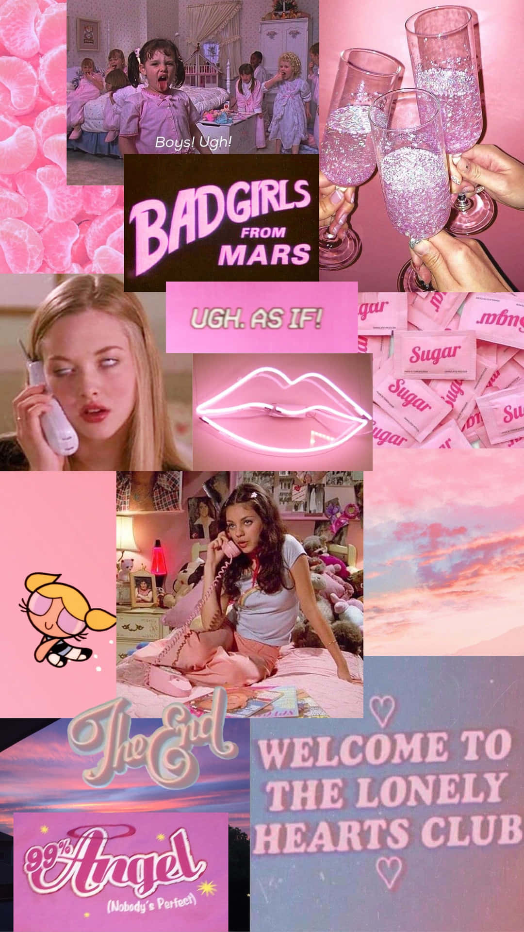 Embrace Your Inner Baddie With This 90's Vintage Aesthetic Wallpaper. Background