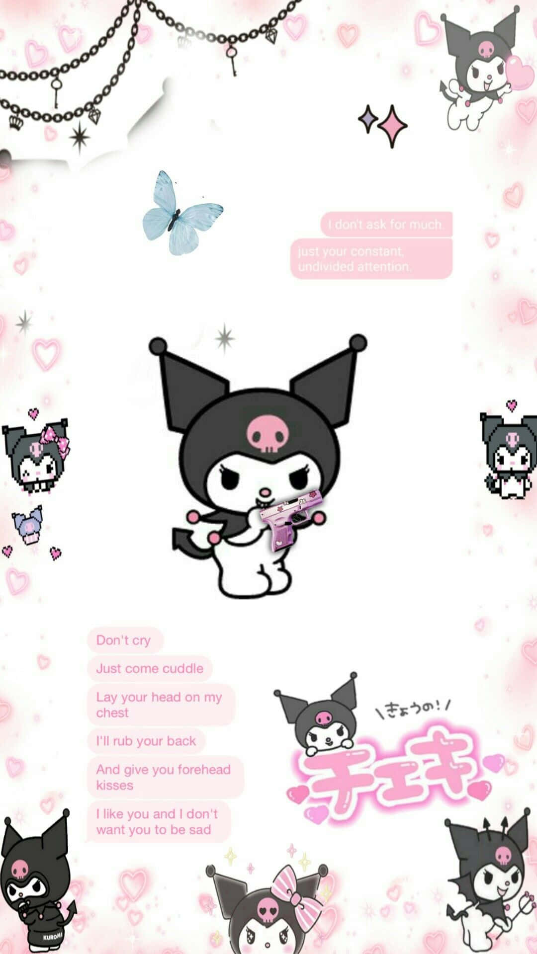 Embrace Your Inner Child With The Whimsical Kuromi Aesthetic Background