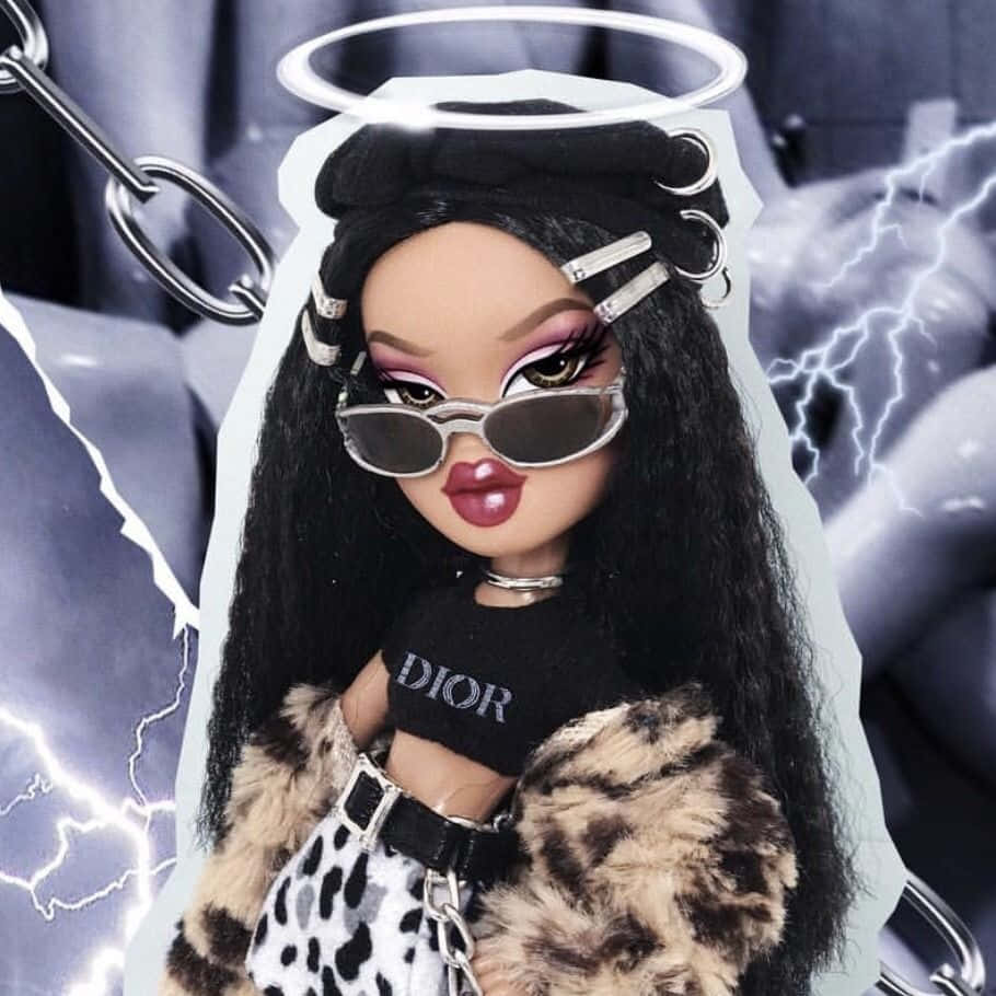 Embrace Your Inner Doll - Bratz Doll Aesthetic Background