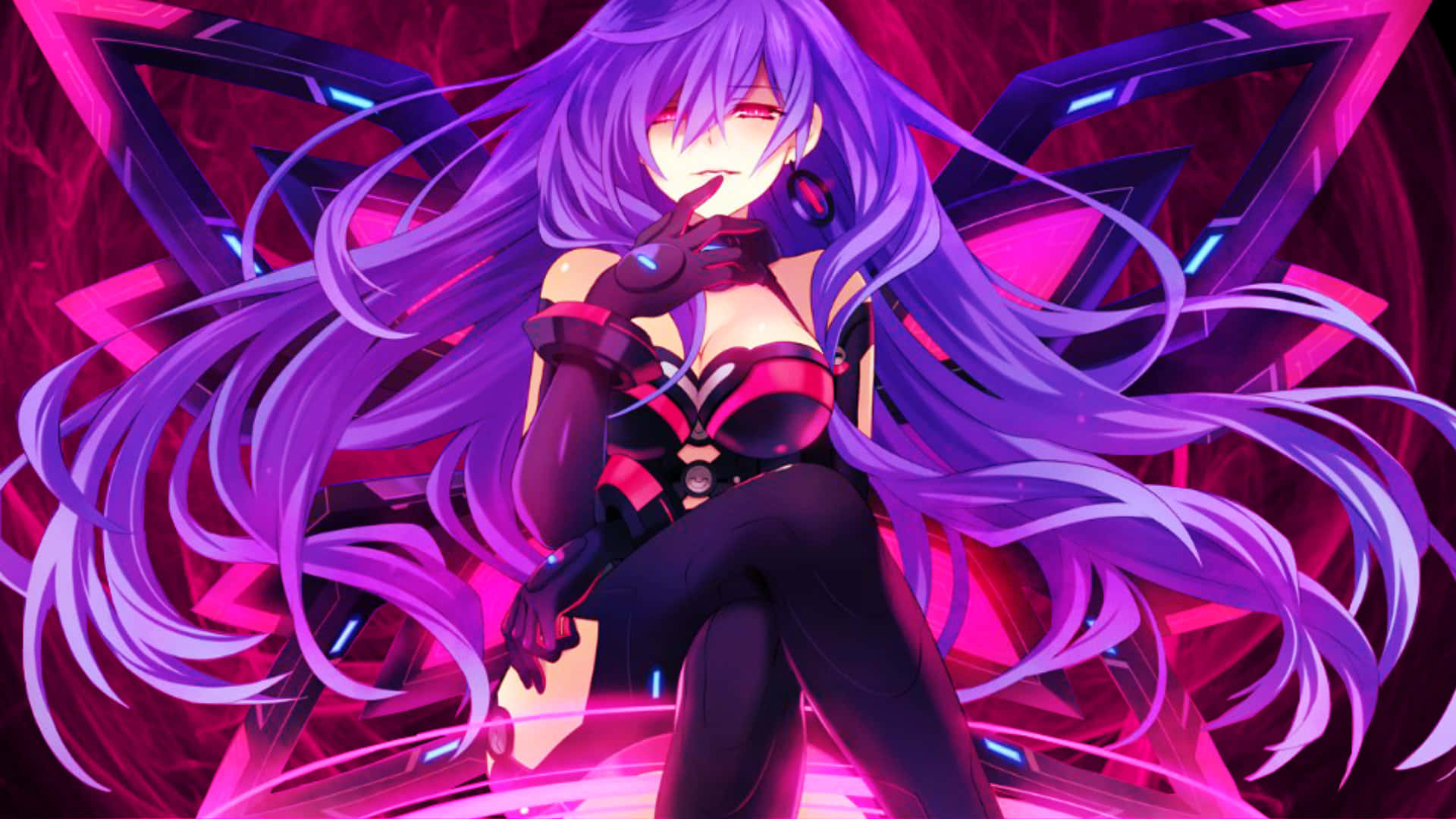 Embrace Your Inner Goddess With The Hyperdimension Neptunia Video Game Series Background