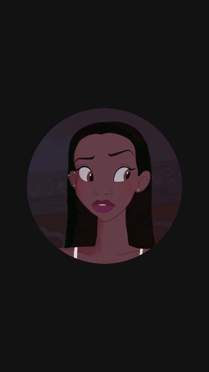 Embrace Your Magic With A Hint Of Sparkles With This Stunning Tiana Pfp For Instagram. Background