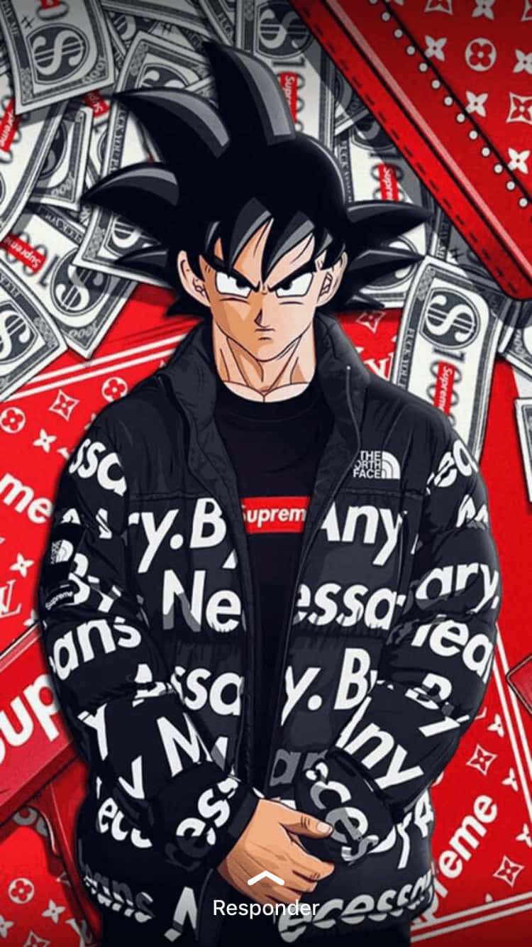 Embrace Your Power With Supreme Vegeta Background