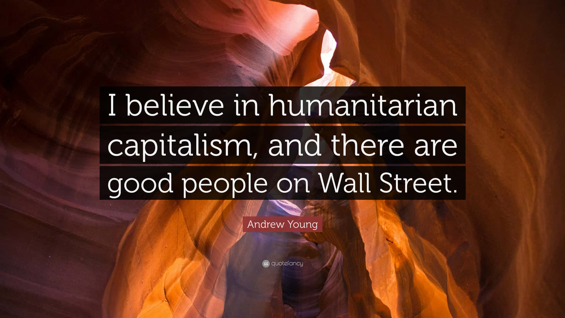 Embracing Humanity: A Quote On Humanitarian Capitalism