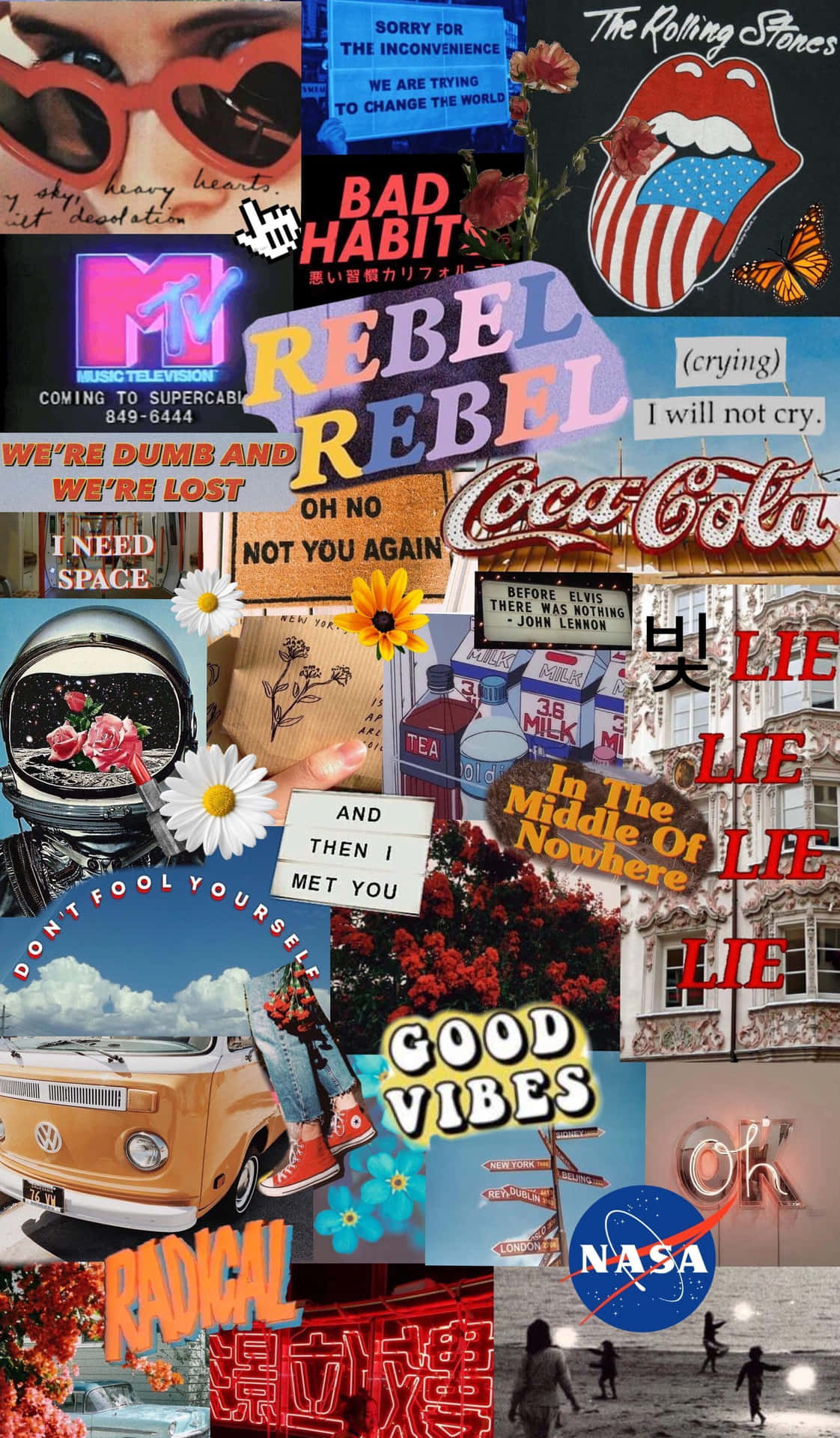 Embracing The 90's Nostalgia In Vintage Retro Aesthetic