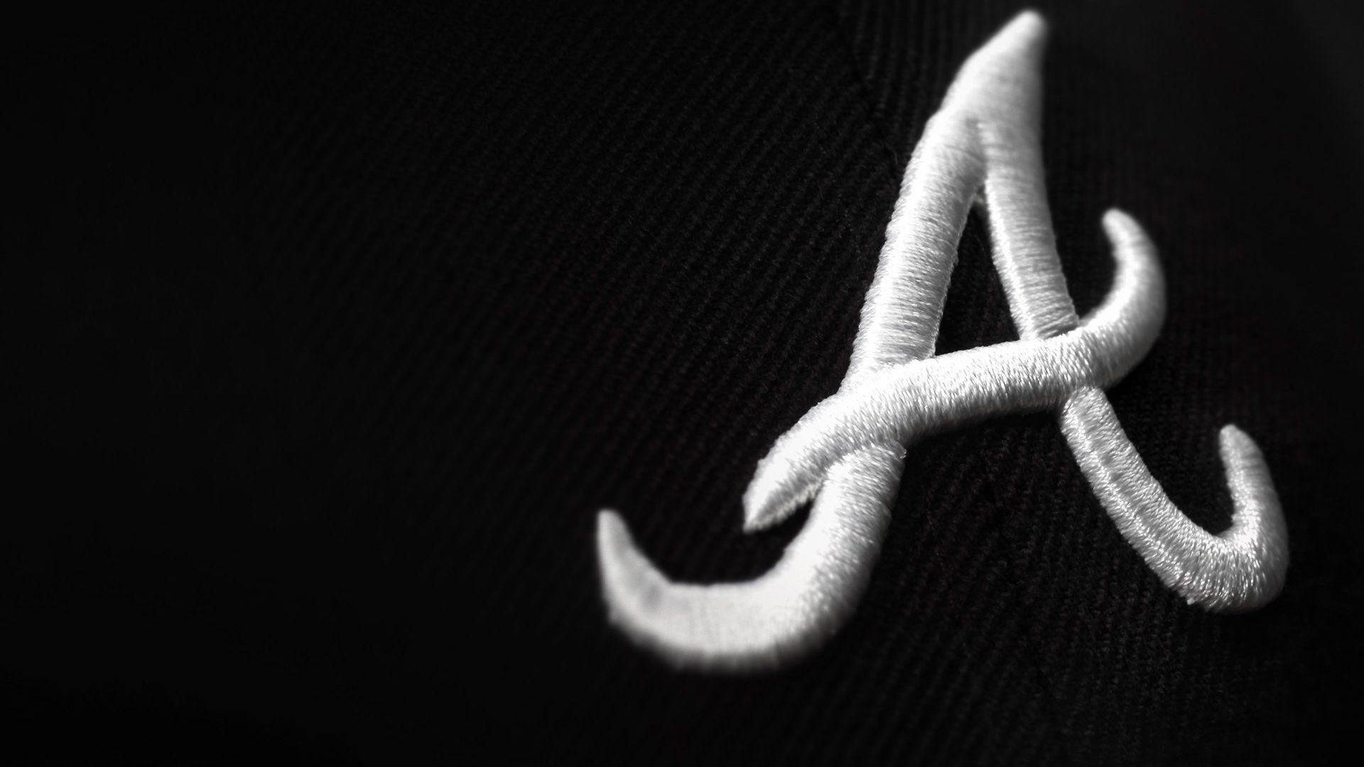 Embroidered White Capital Alphabet Letter A
