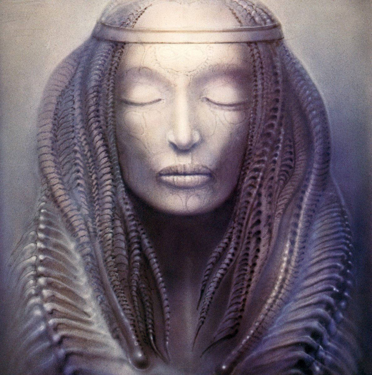 Emerson Lake & Palmer Brain Salad Surgery Painting Background