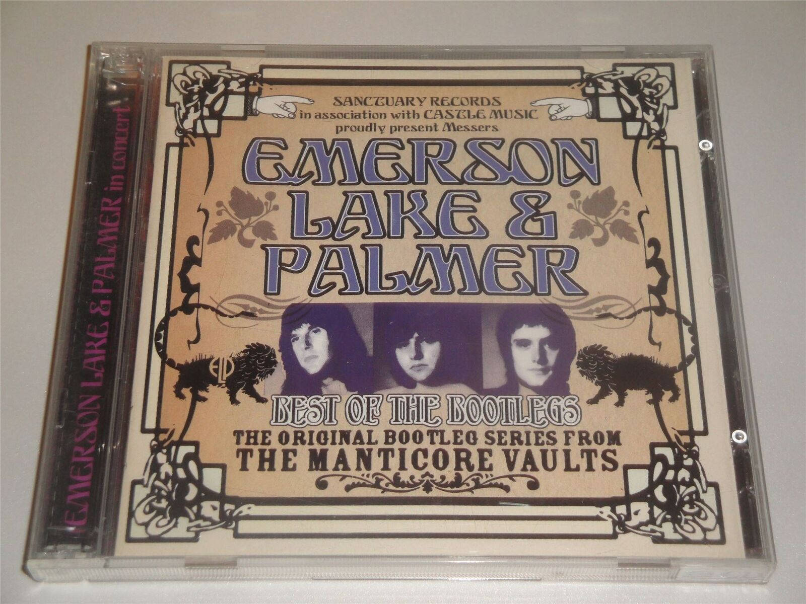 Emerson Lake & Palmer Cd Best Of Bootlegs Background