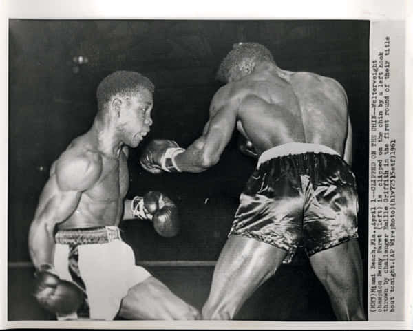 Emile Griffith Benny Paret Florida Match Background