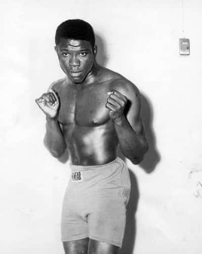 Emile Griffith Fists Background