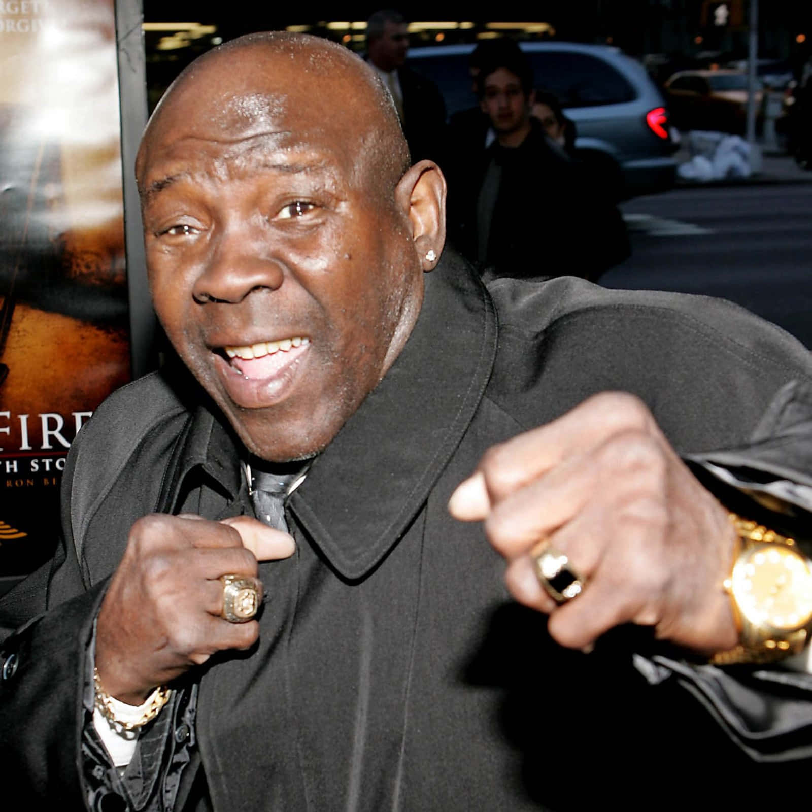 Emile Griffith Making Fist Pose