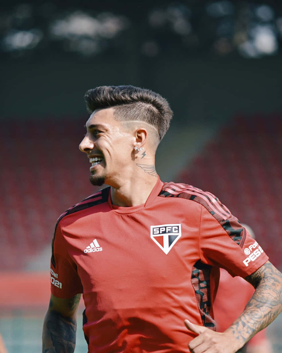 Emiliano Rigoni Sao Paulo F C Training Session Background