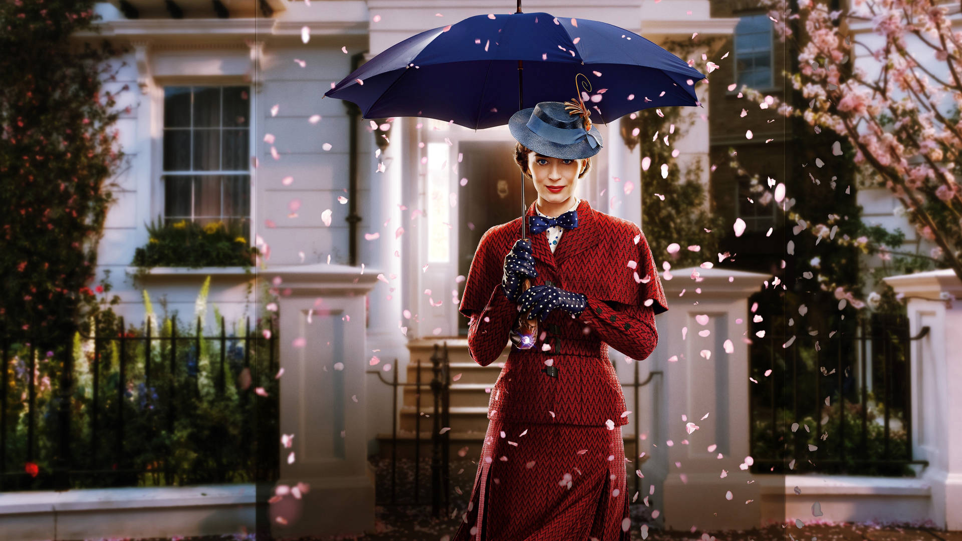 Emily Blunt As Mary Poppins Background