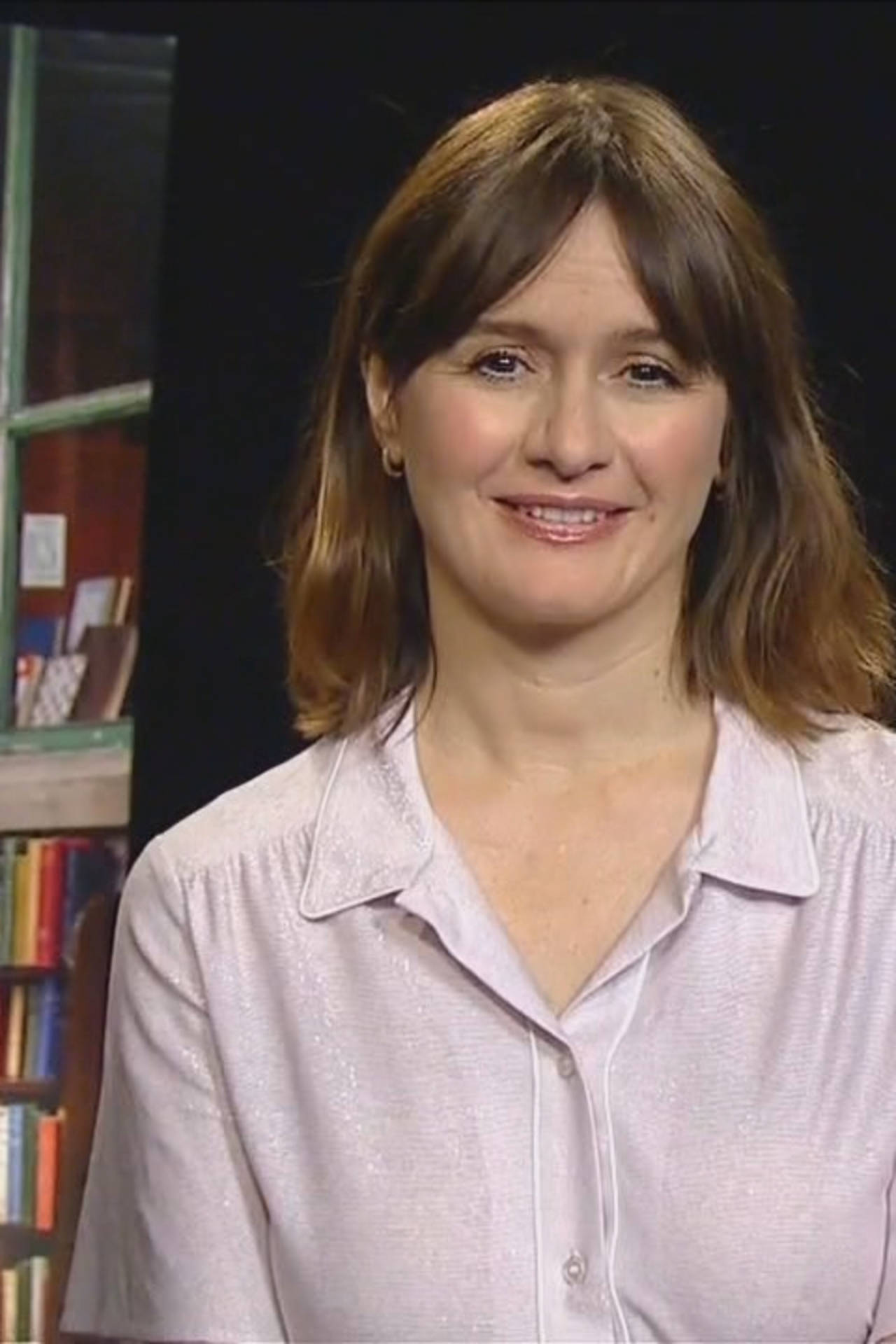 Emily Mortimer White Polo