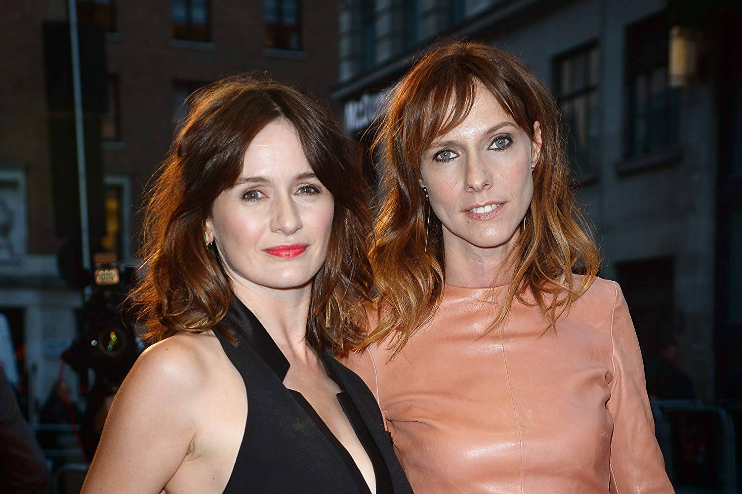 Emily Mortimer With Woman