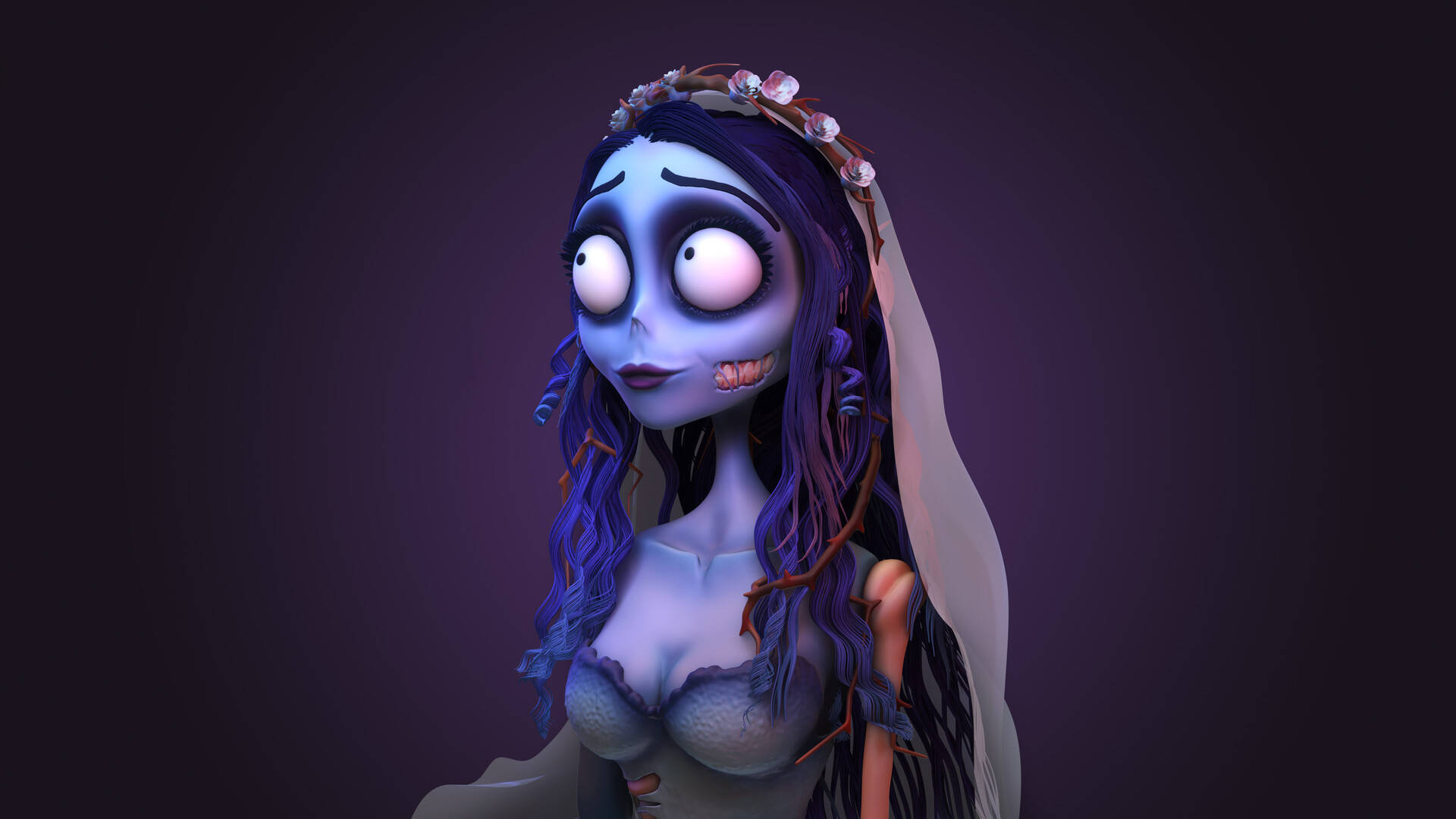 Emily The Corpse Bride Background