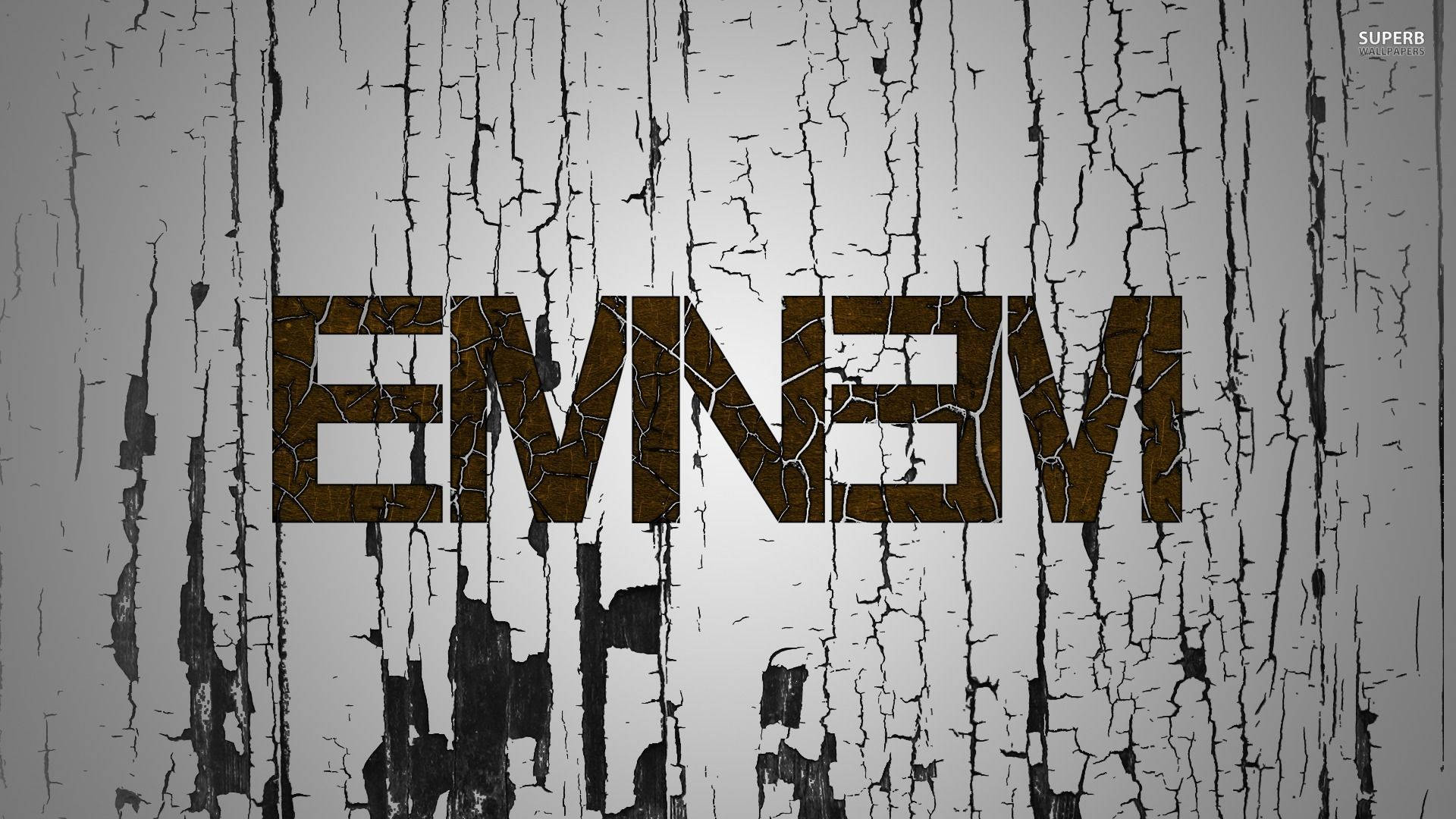 Eminem Brown Paint Art Background
