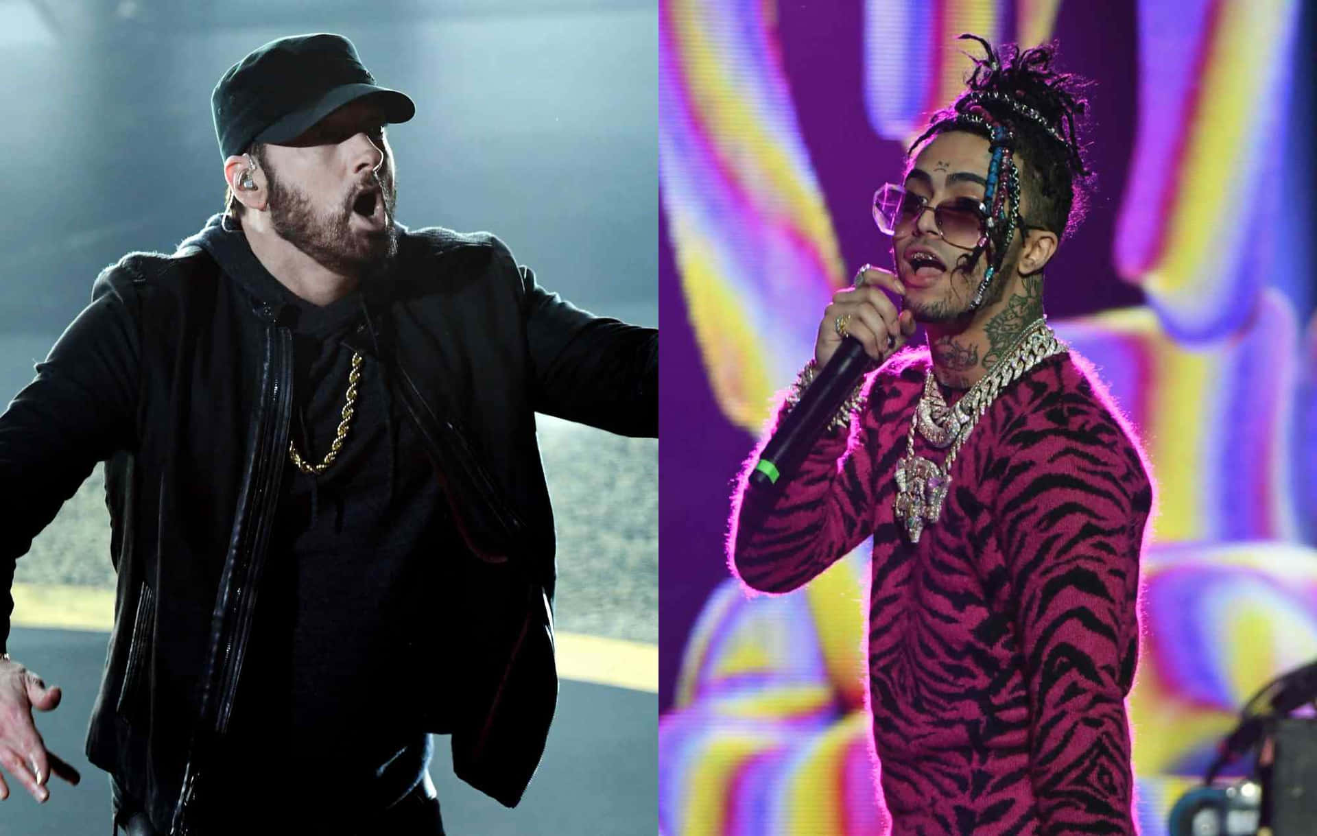 Eminem, Eminem & Eminem - Mtv Awards Background