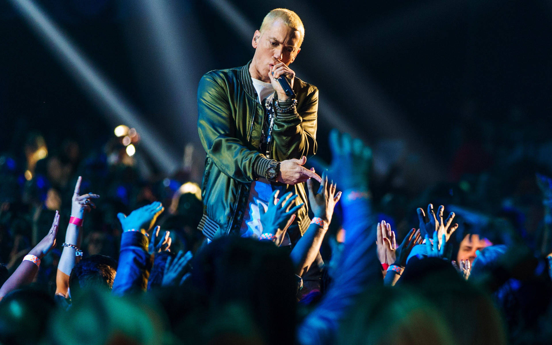 Eminem Live Concert Background