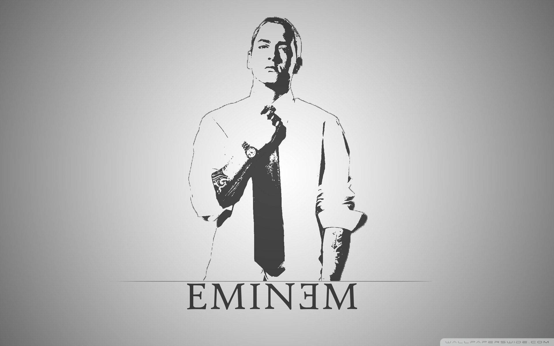 Eminem Sketch Art Background
