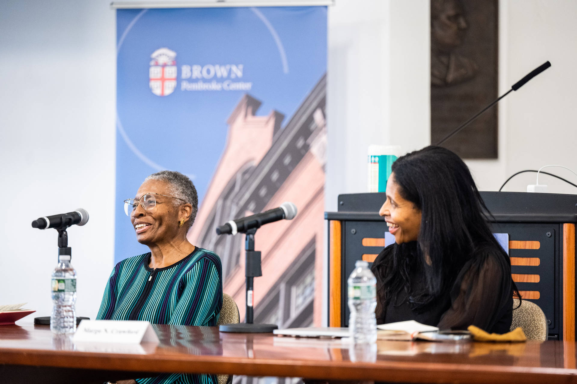 Eminent Speakers At Brown University Symposium Background