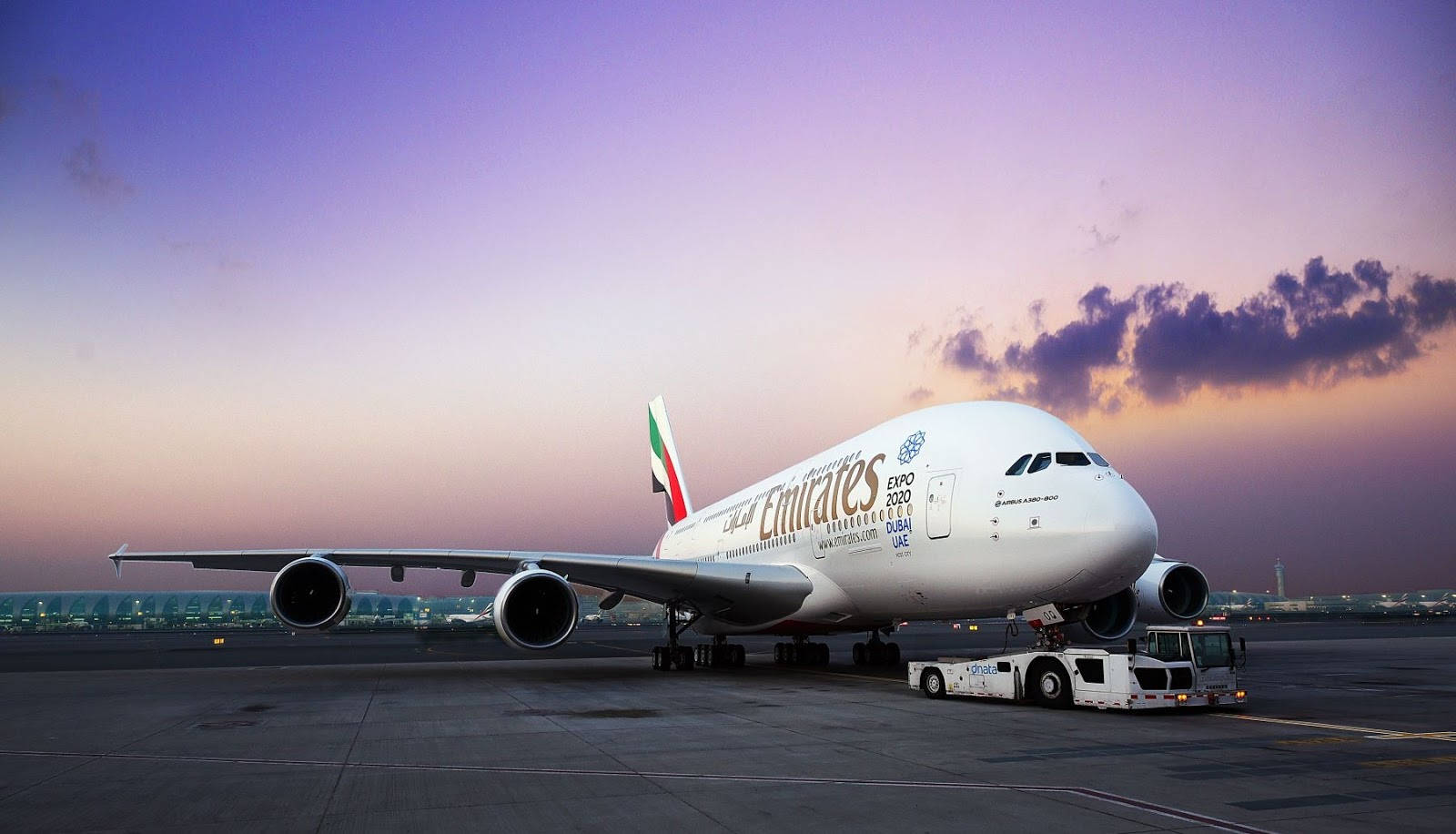 Emirates A380 At Toronto International Airport