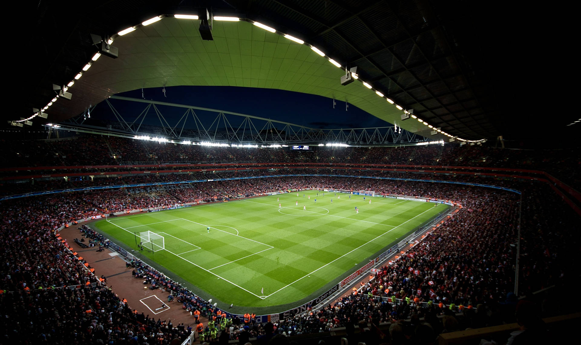 Emirates Stadium Champions League Background