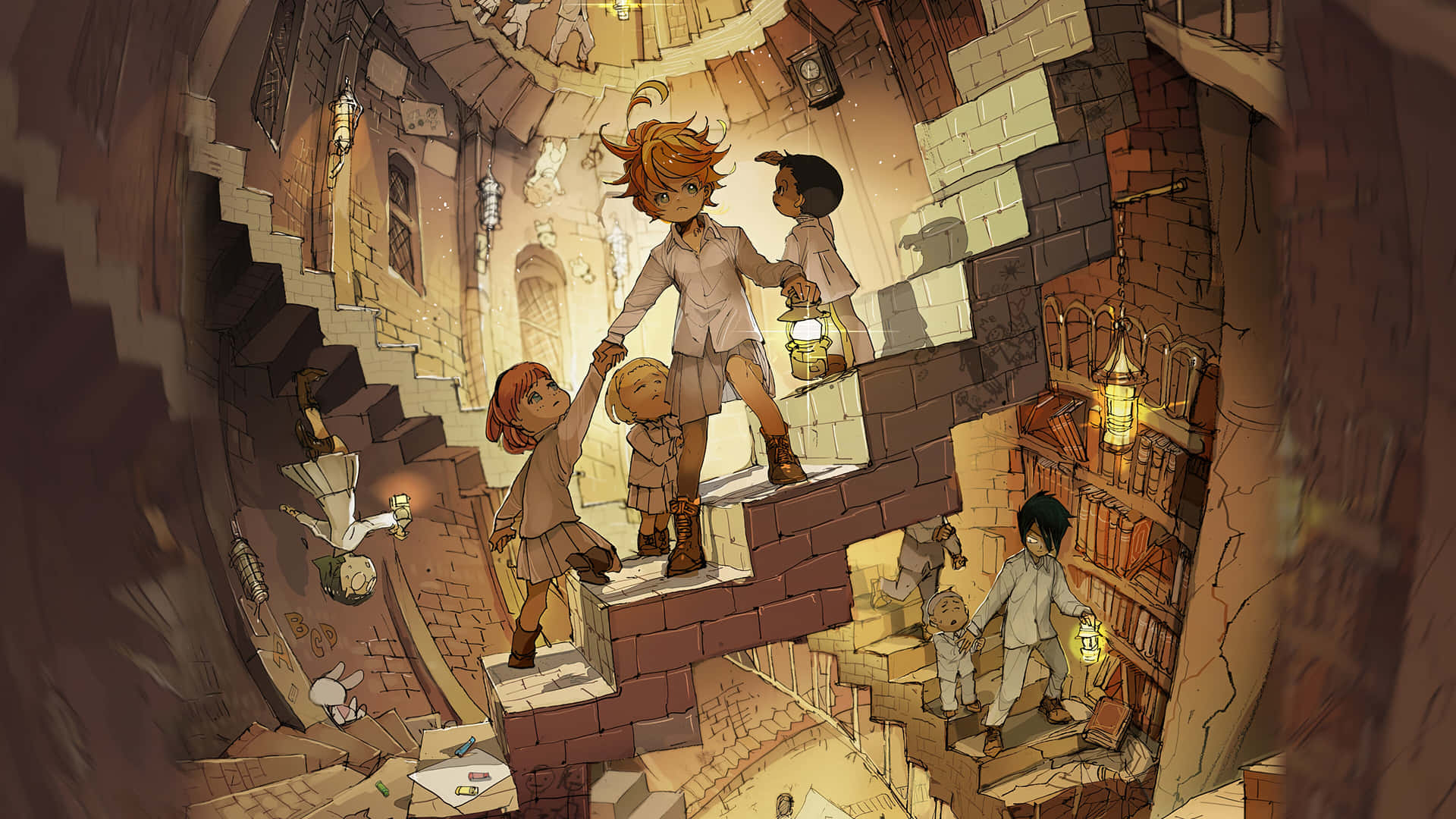 Emma And Norman, Following Their Escape From The Orphanage To Unlock The Mystery Of The Promised Neverland