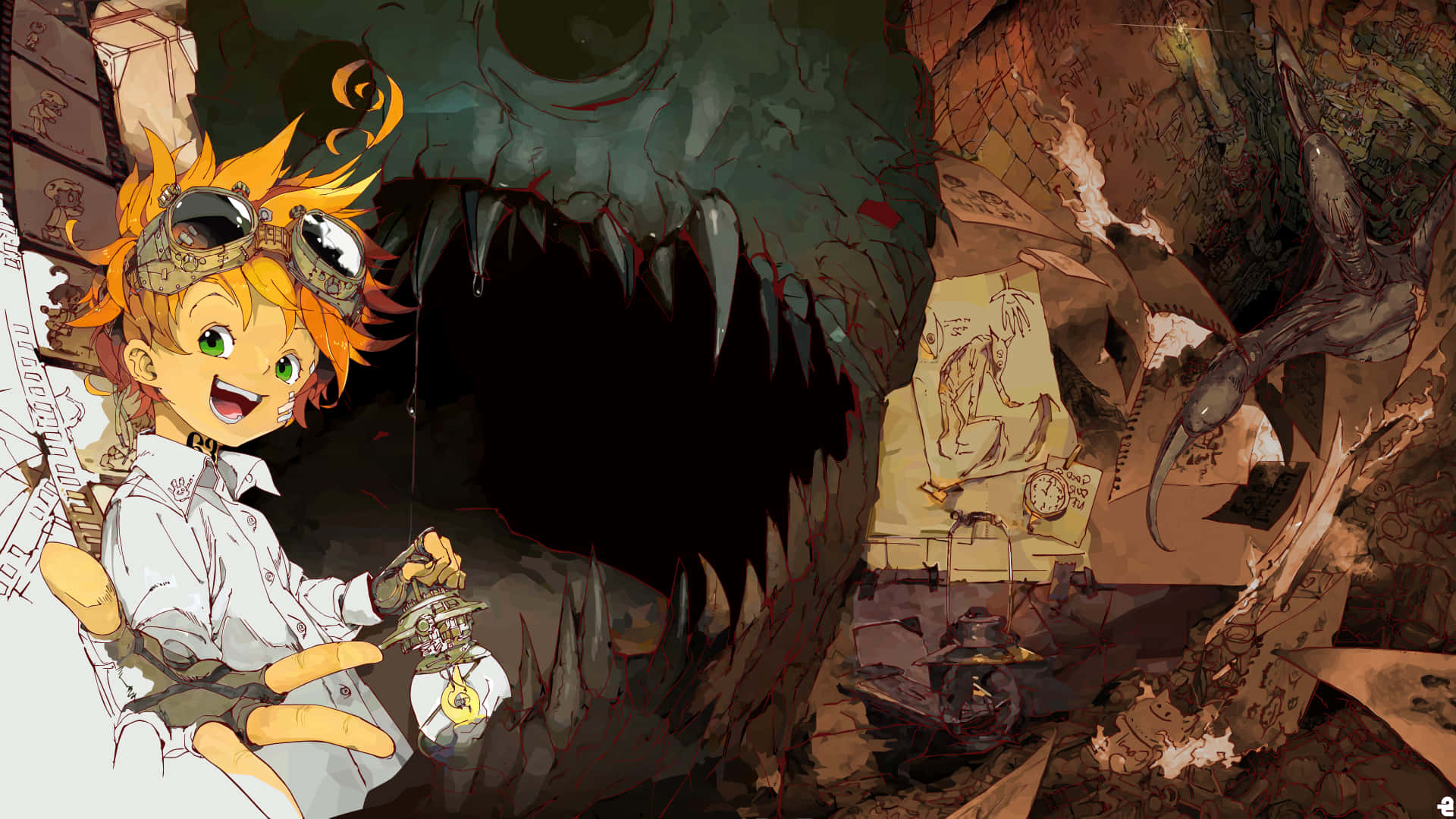 Emma And Ray In The Same World Background