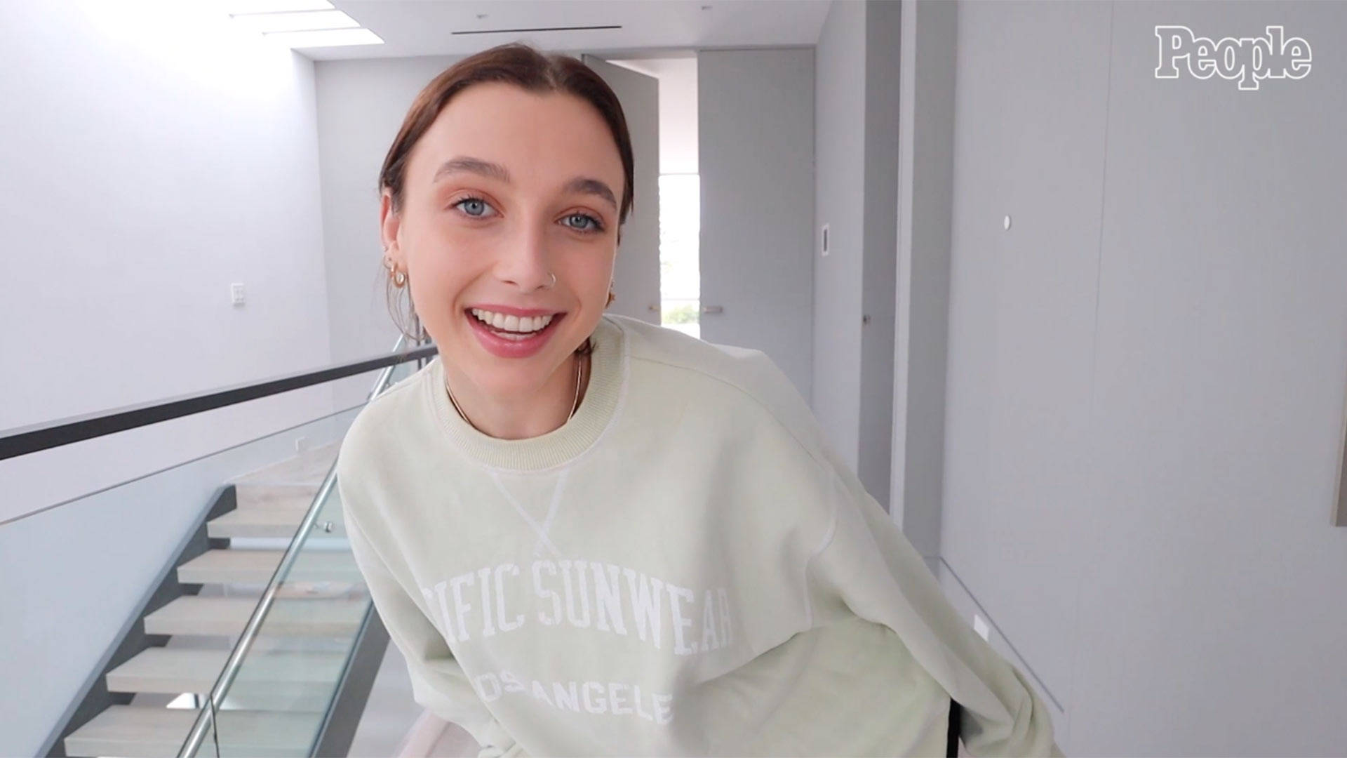 Emma Chamberlain In People's Series Background