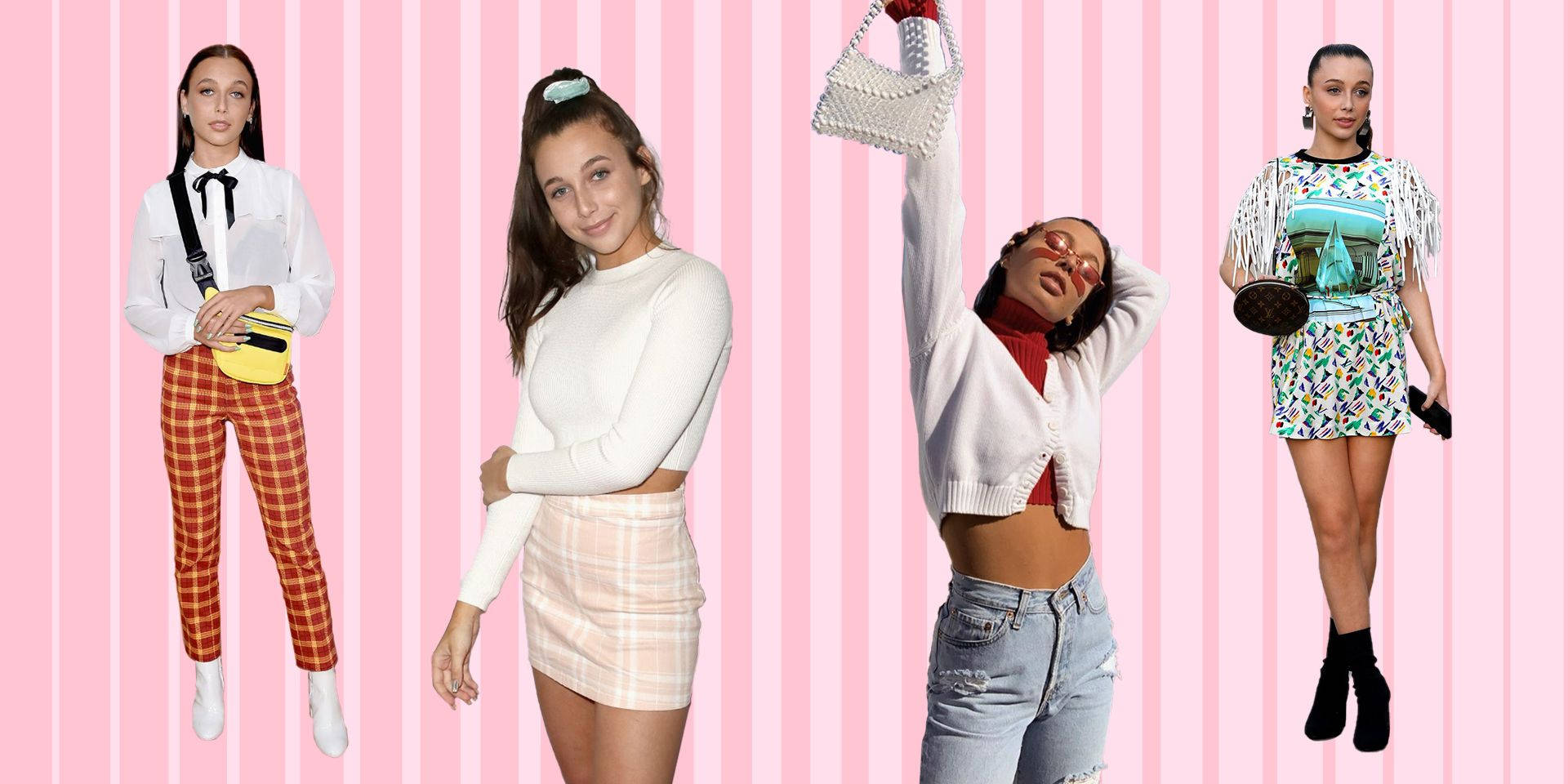 Emma Chamberlain Outfit Trends Background
