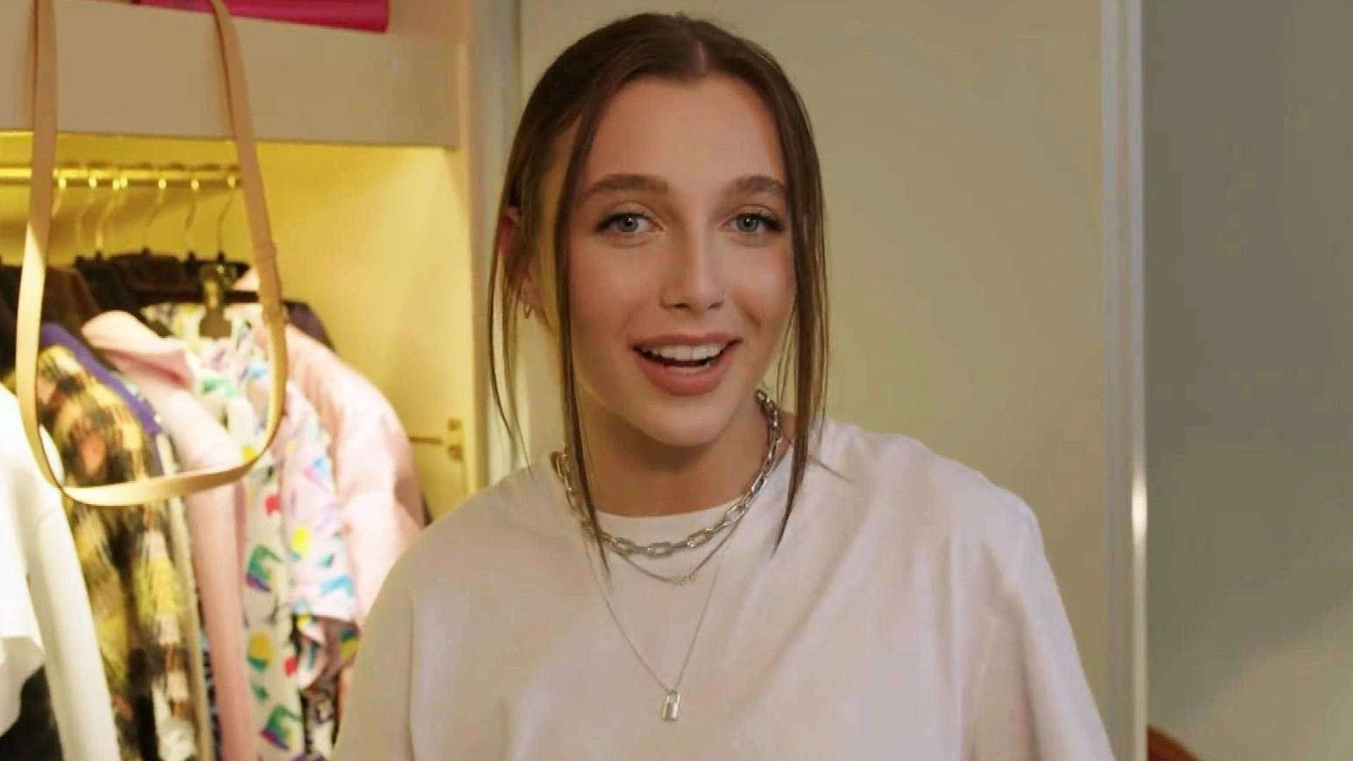 Emma Chamberlain With Silver Necklace