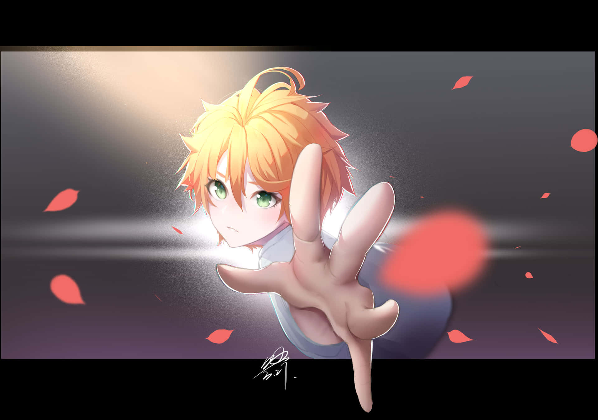 Emma Is Leading Her Friends On An Adventure In The Promised Neverland.