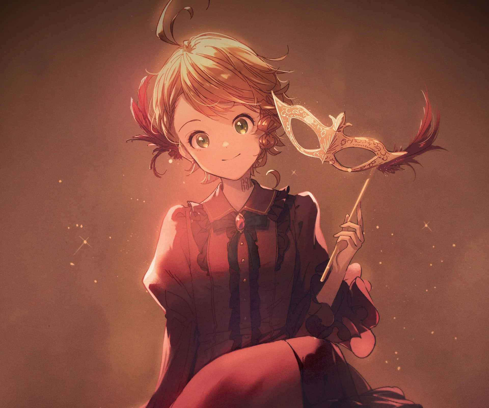 Emma, Ready To Fearlessly Face Whatever's Thrown Her Way Background