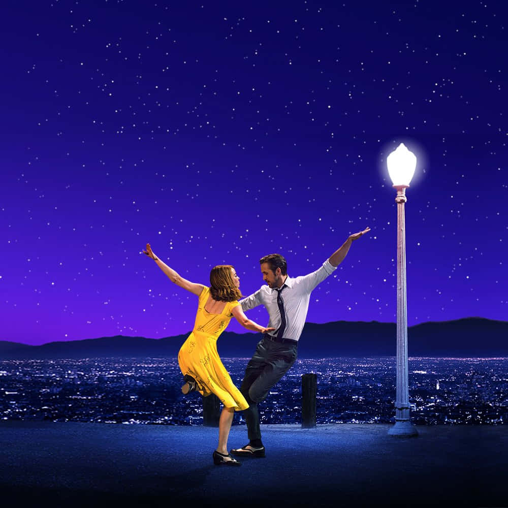 Emma Stone And Ryan Gosling Star In The Critically Acclaimed Musical La La Land 4k Background