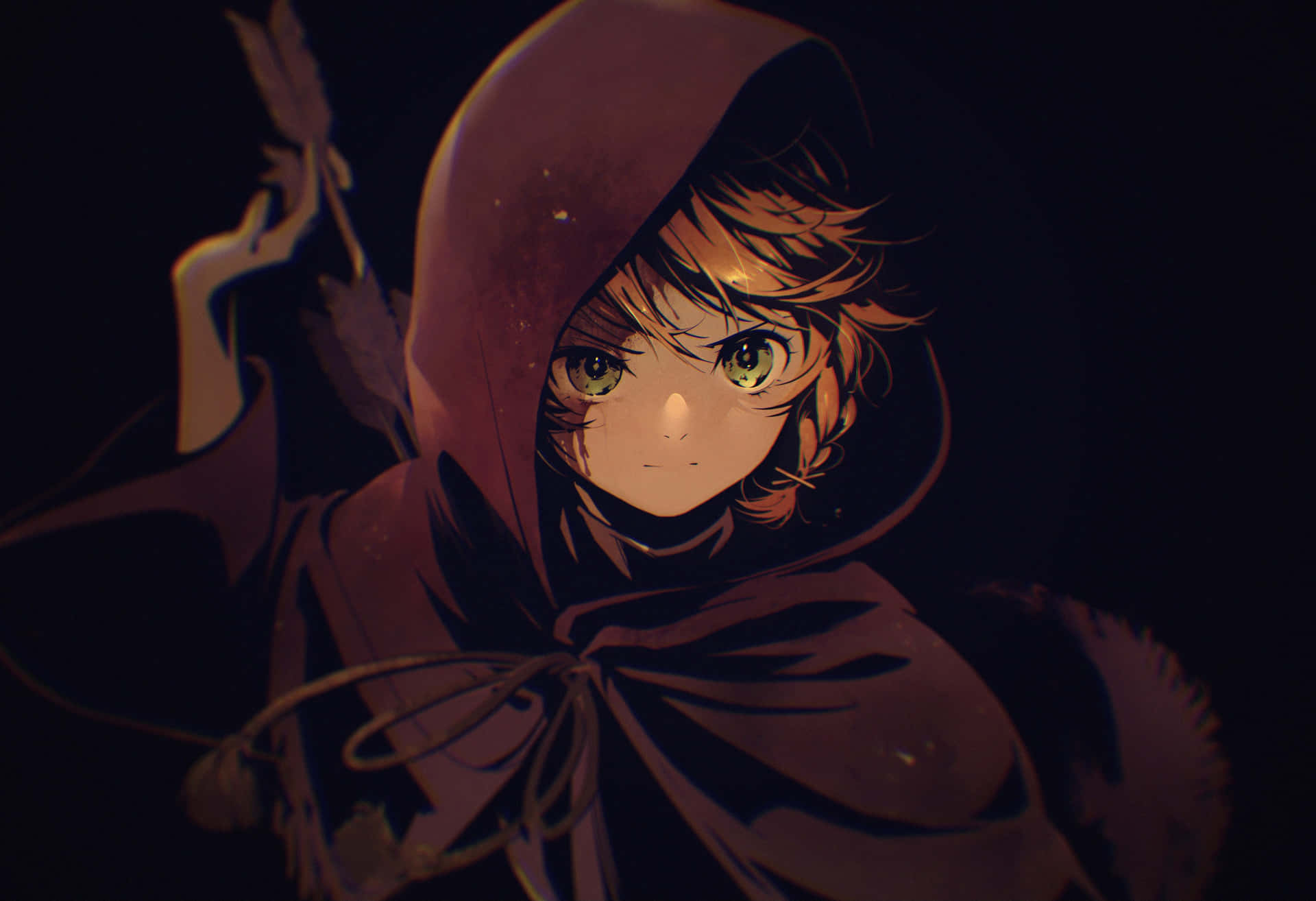 Emma, The Protagonist Of The Promised Neverland Background