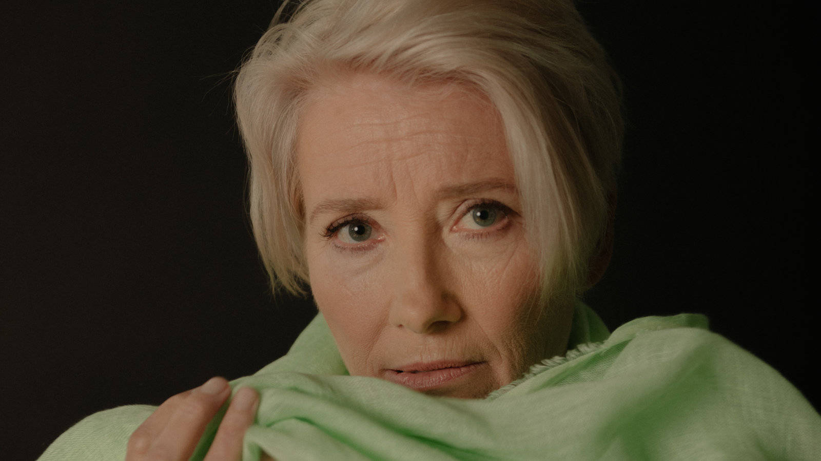 Emma Thompson Black Background