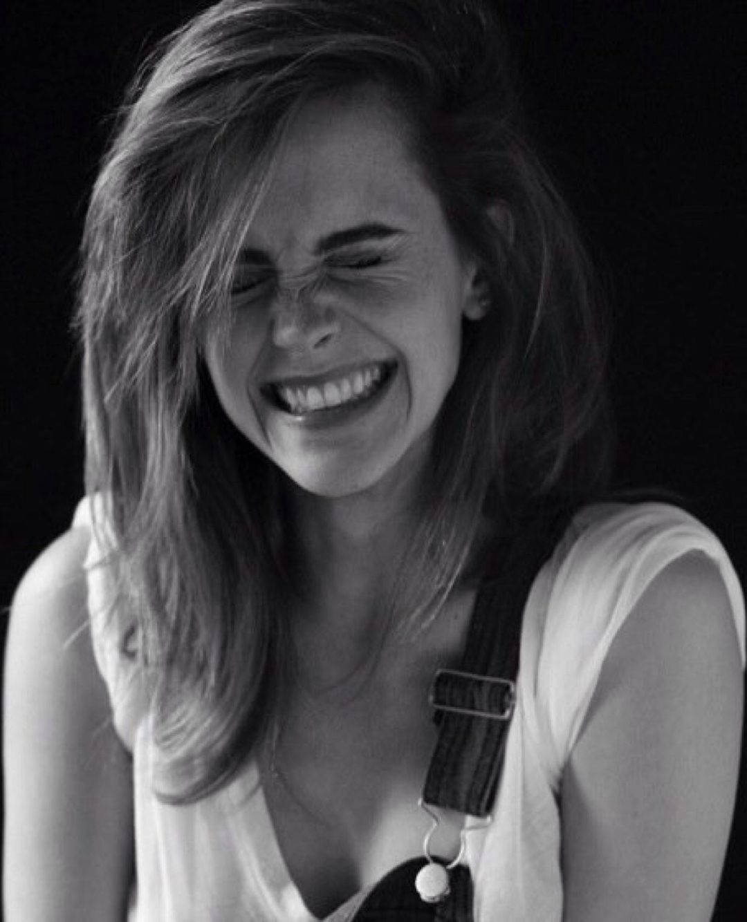 Emma Watson's Bright, Beautiful Smile Background