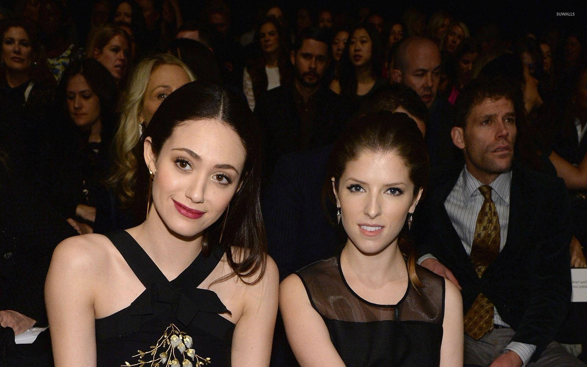 Emmy Rossum And Anna Kendrick Background