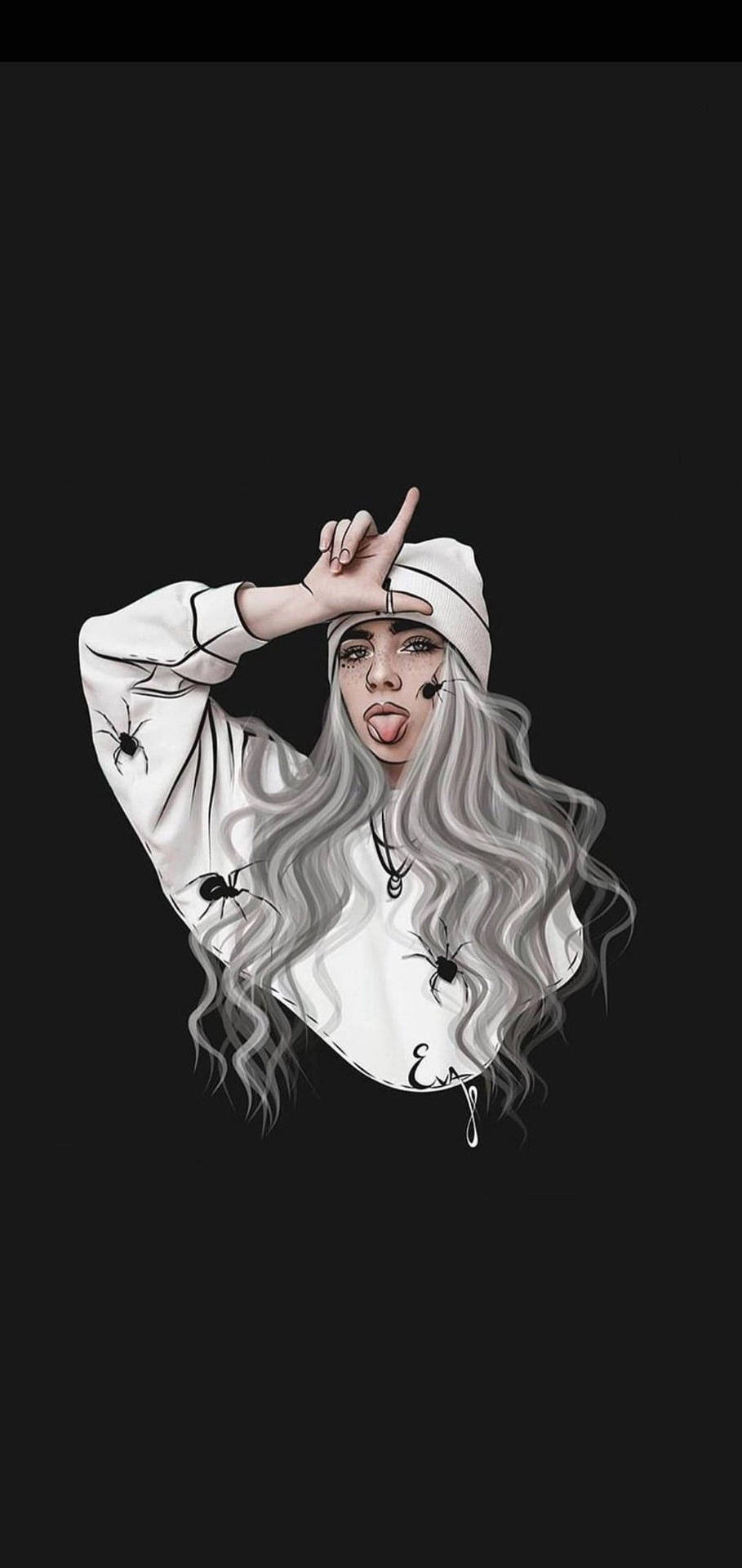 Emo Aesthetic Billie Eilish Background