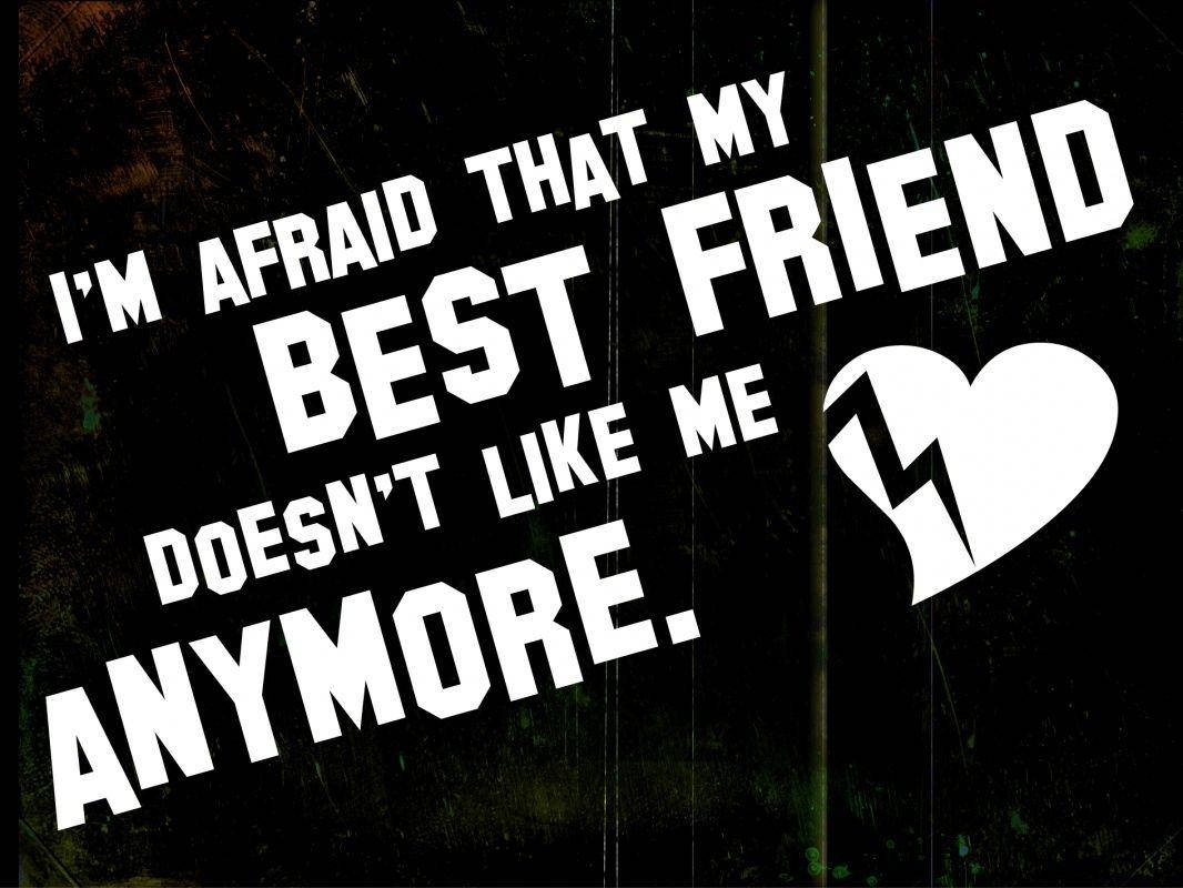 Emo Best Friends Quotes Background