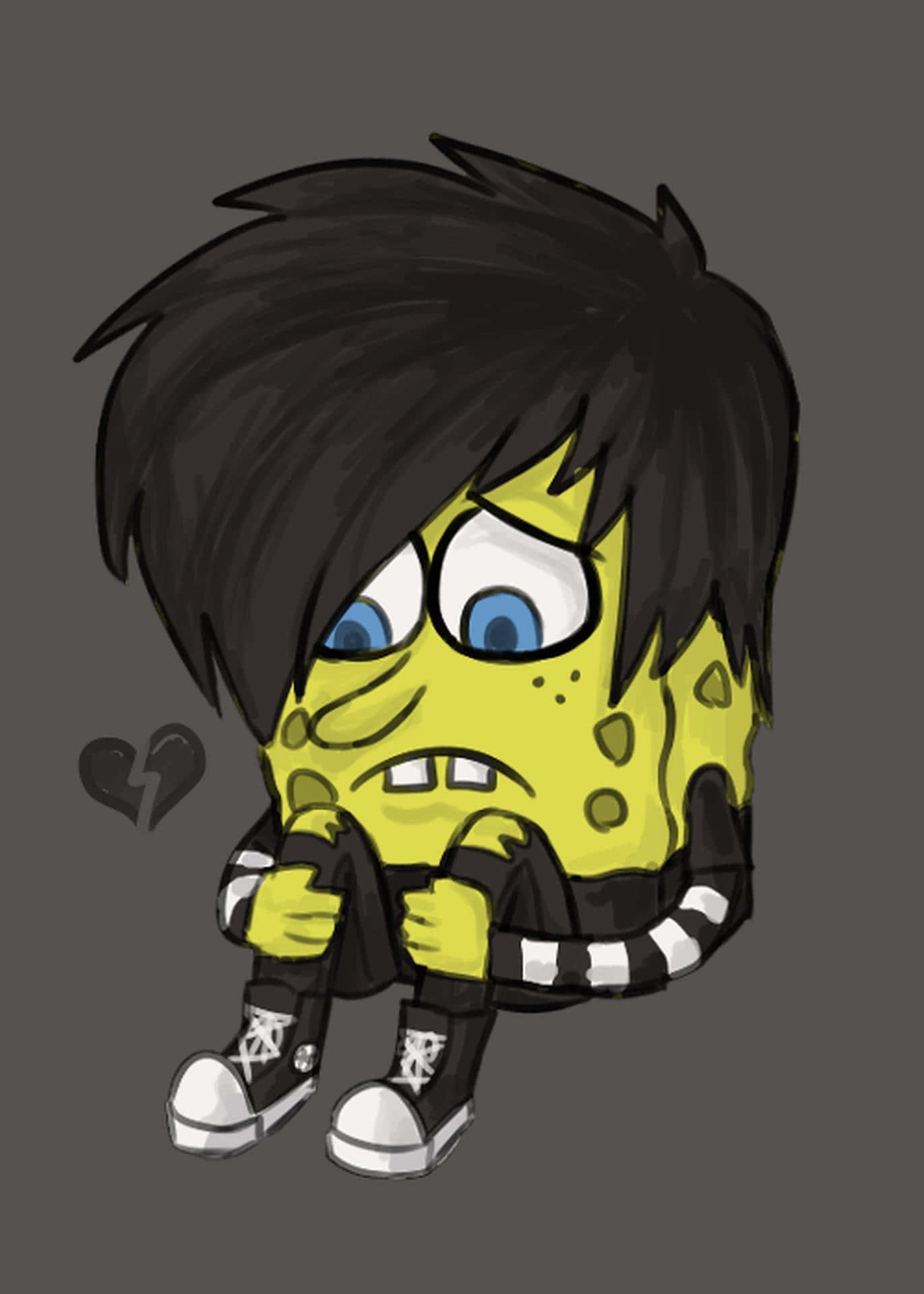 Emo Spongebob Crying