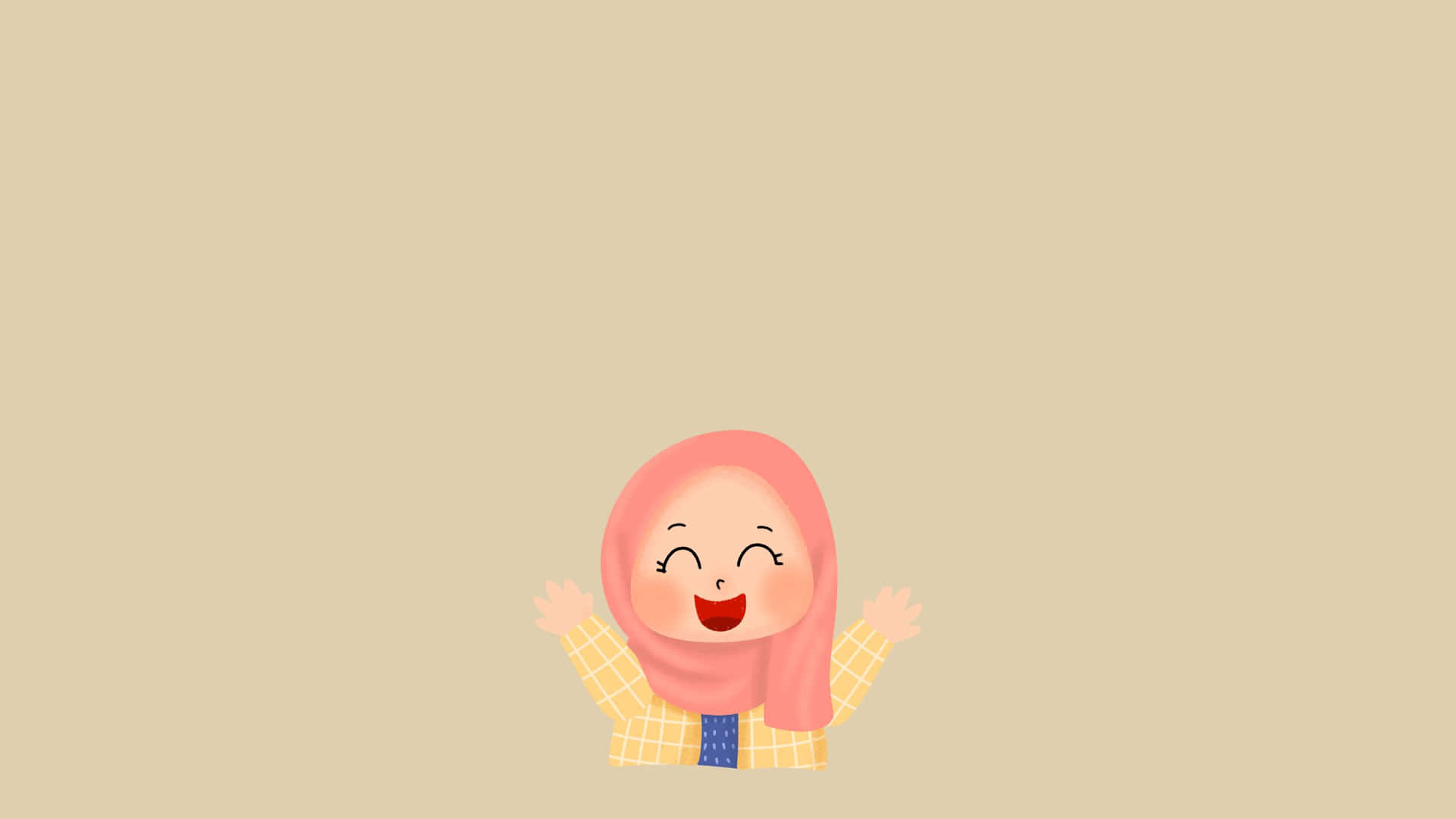 Emoji Girl Enjoying A Casual Day Of Fun
