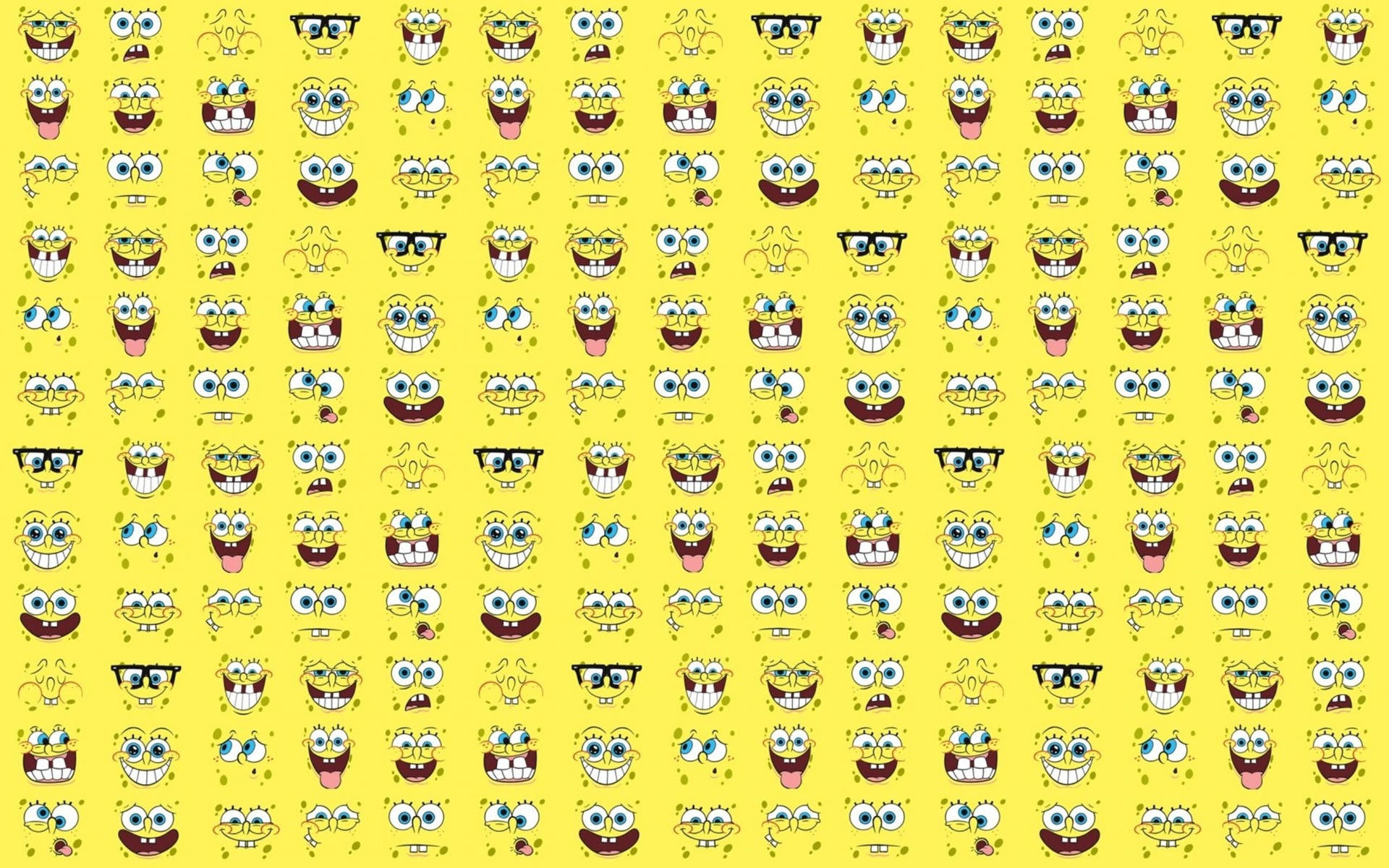 Emoji Of Spongebob Square Pants Background