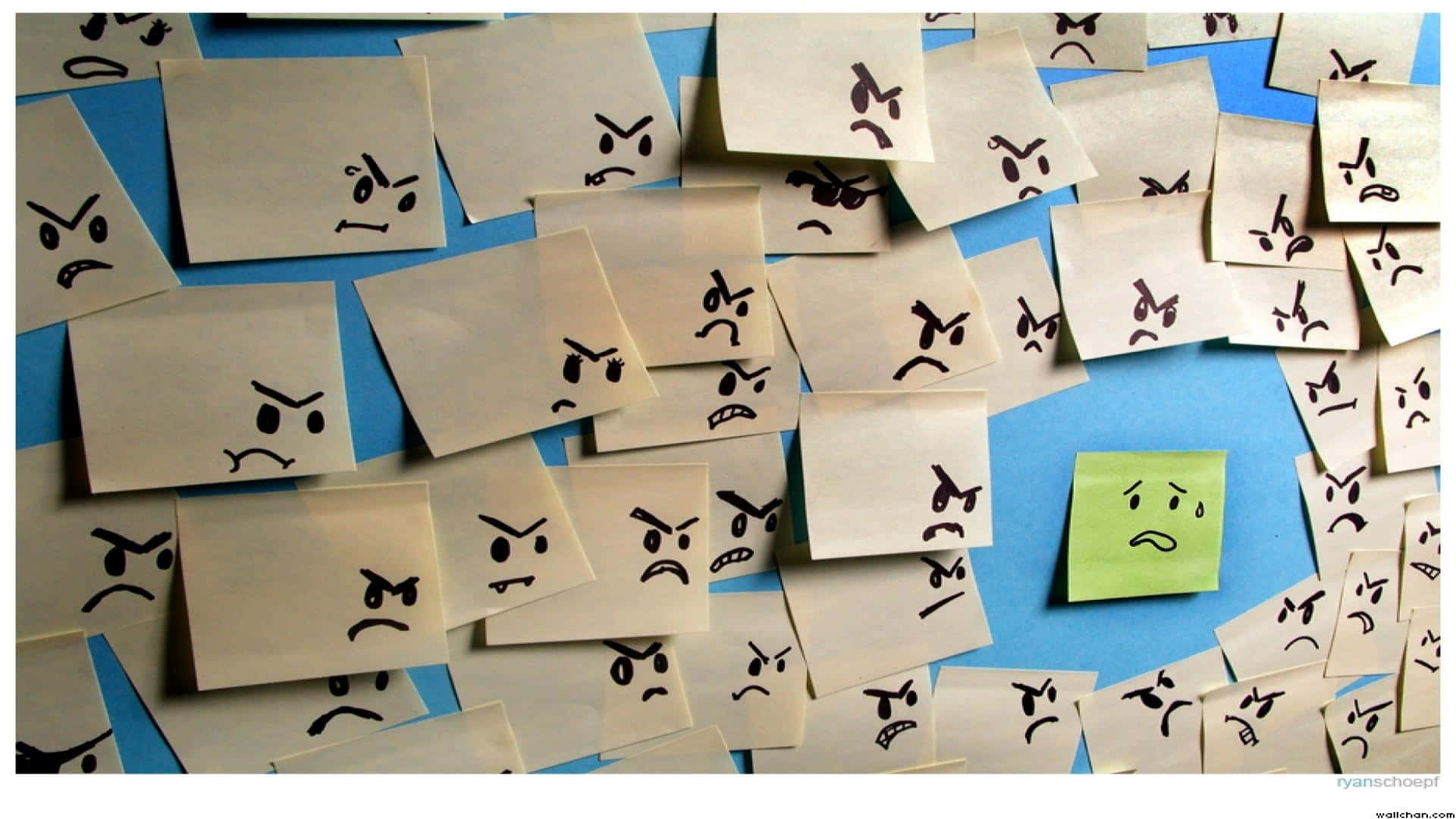 Emotion Post It Notes
