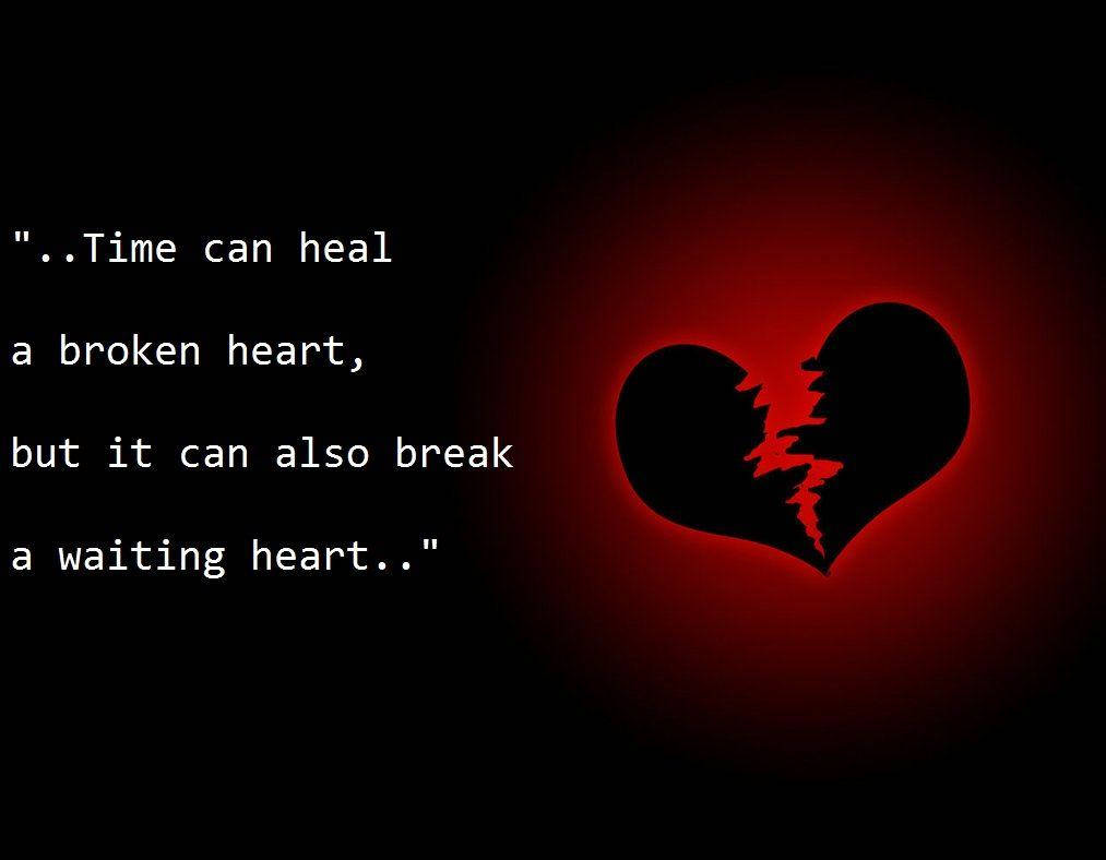 Emotional Break-up Time Quote Background