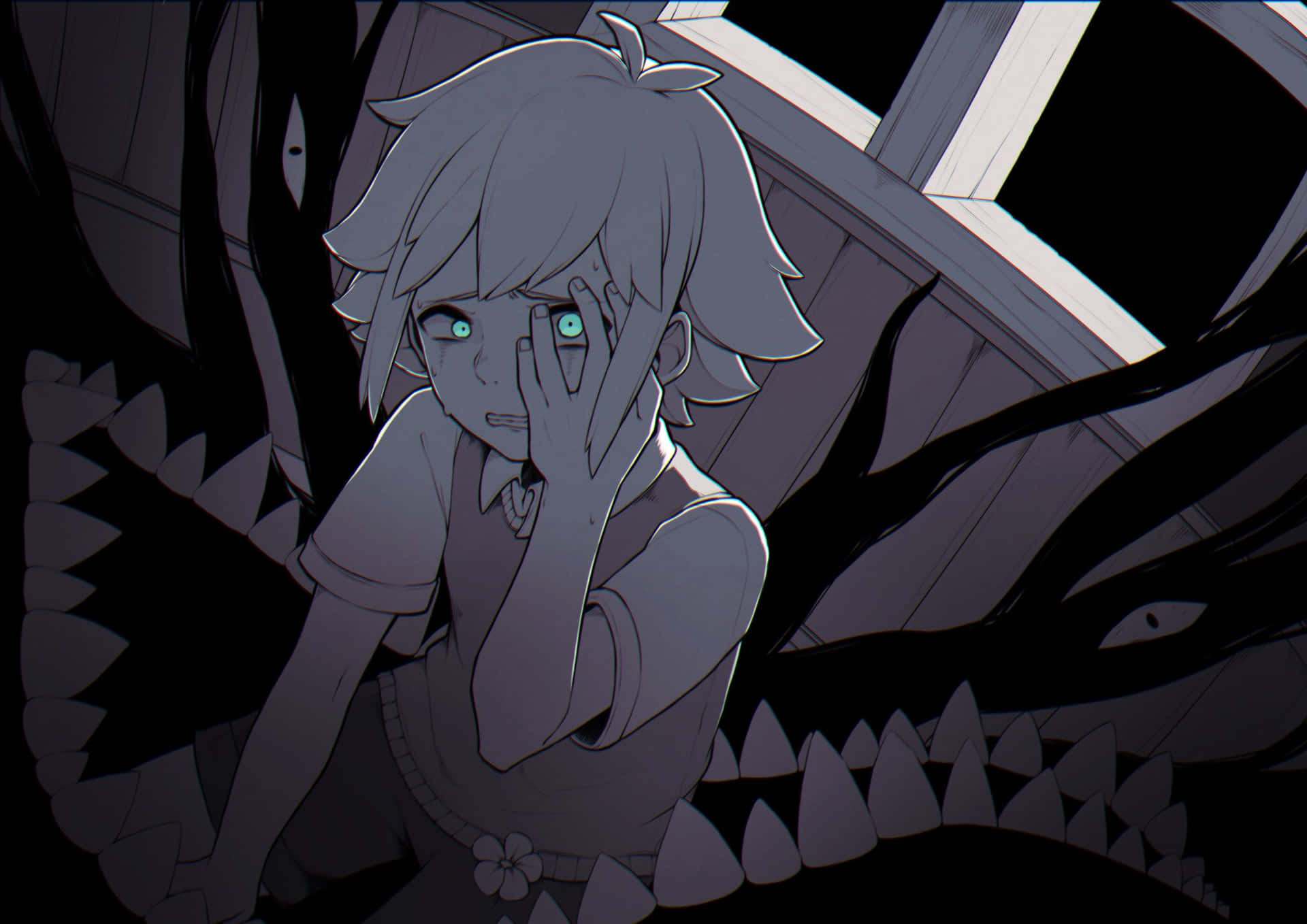 Emotional Omori - Pfp Illustration Background