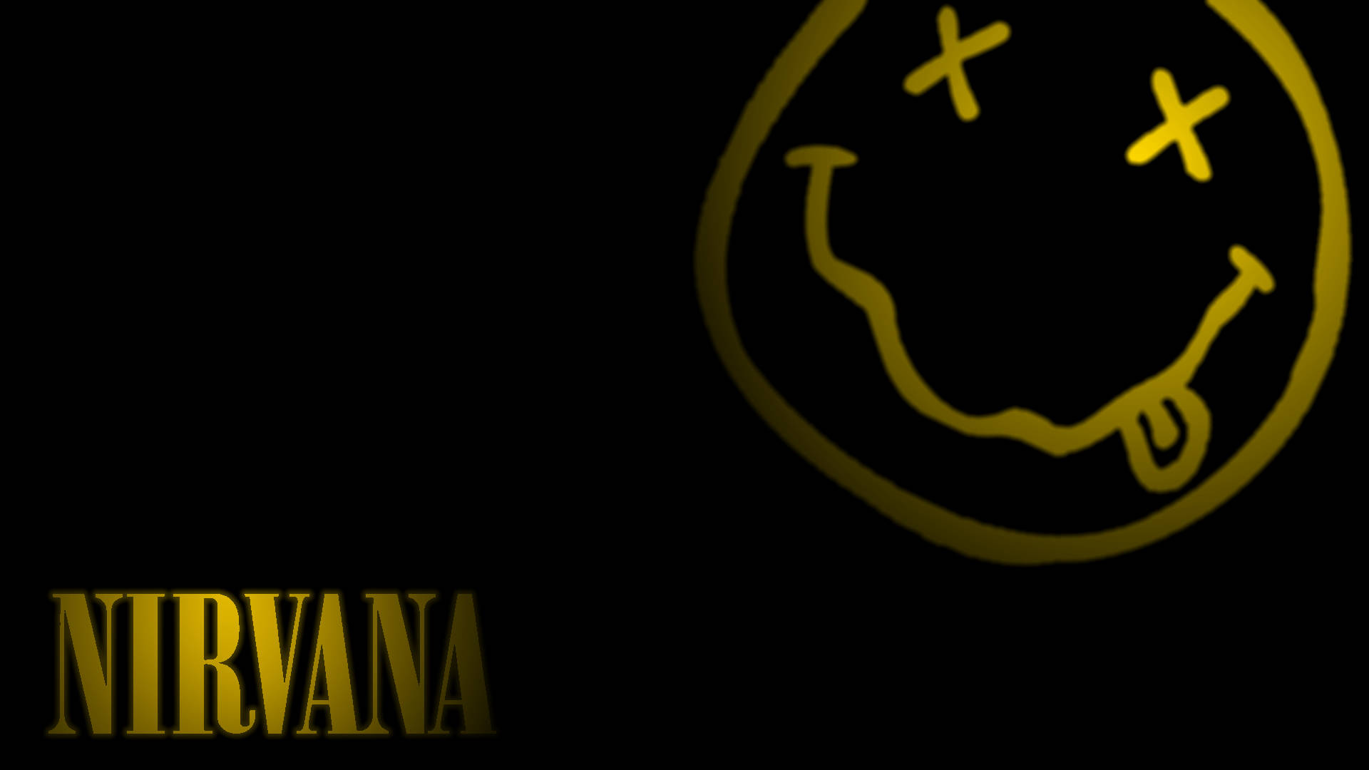 Emotive Smiley Logo Of Legendary Band, Nirvana