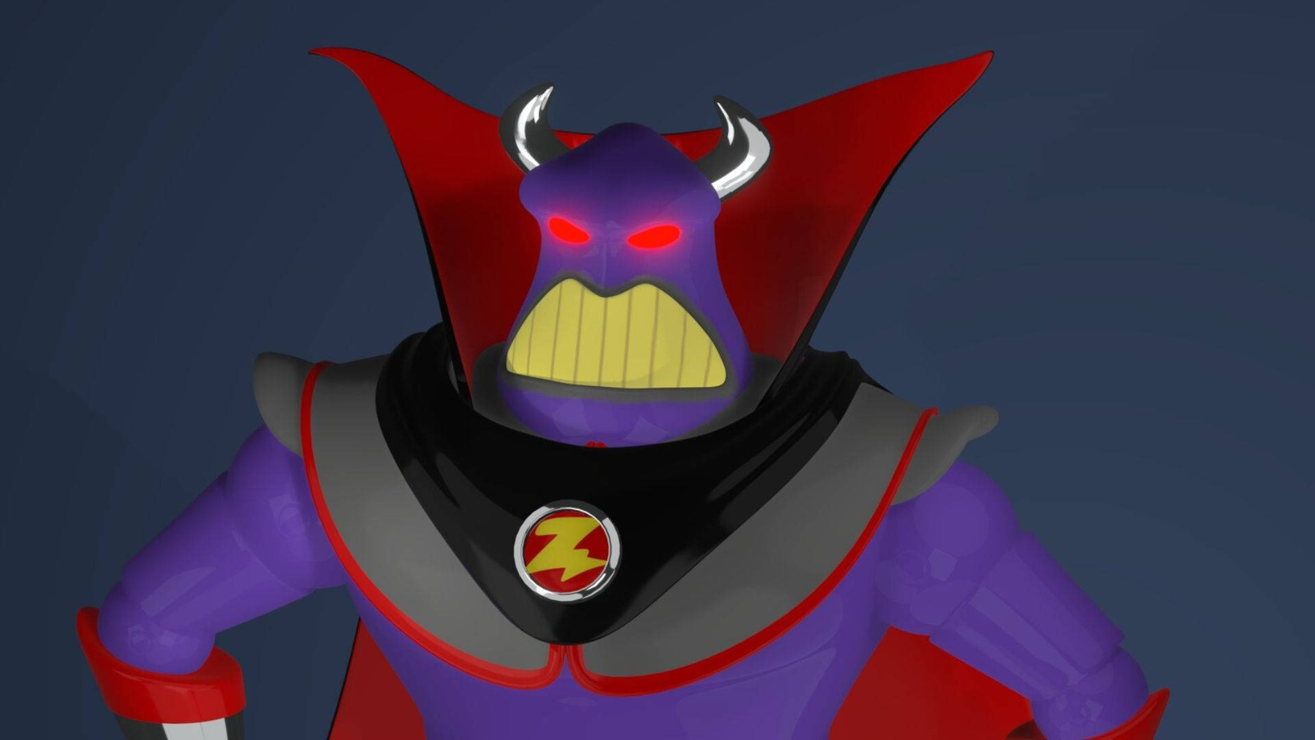Emperor Zurg Angry Face Background