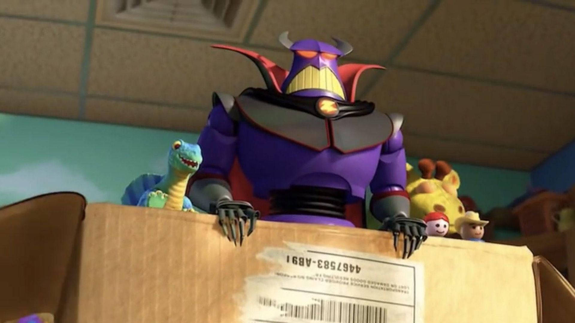 Emperor Zurg In A Box Background